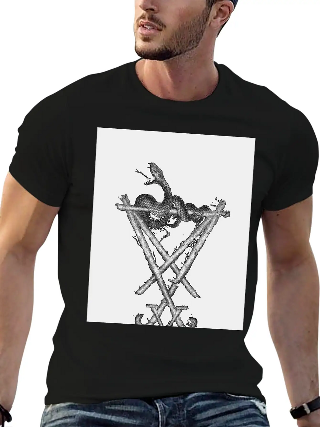 Sigil Of Lucifer Classic Cotton Tee – Unisex Comfort For Any Season
