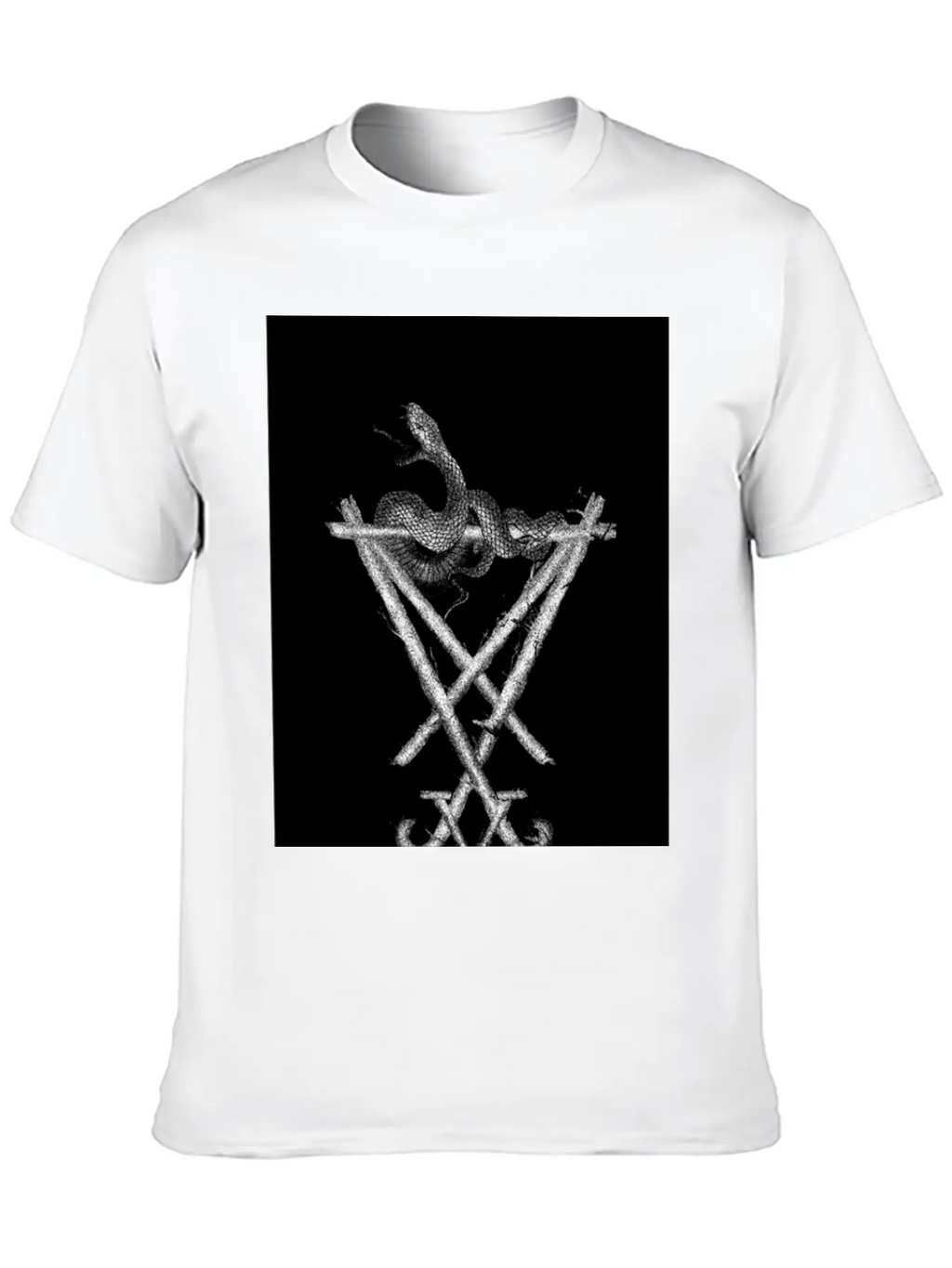 Sigil Of Lucifer Classic Cotton Tee – Unisex Comfort For Any Season