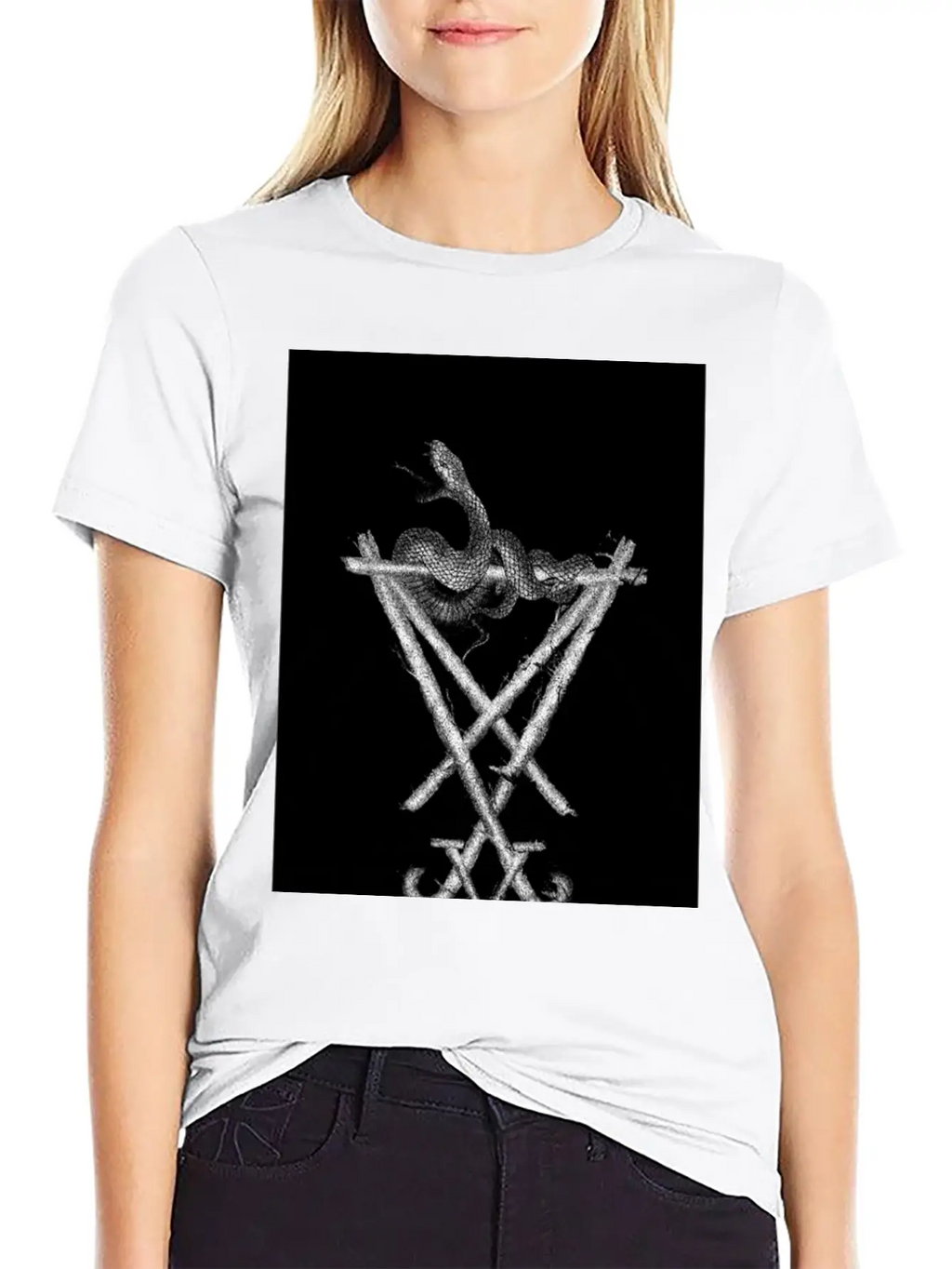 Sigil Of Lucifer Classic Cotton Tee – Unisex Comfort For Any Season