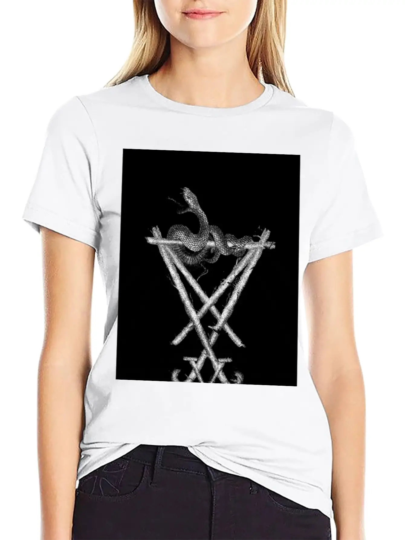Sigil Of Lucifer Classic Cotton Tee – Unisex Comfort For Any Season