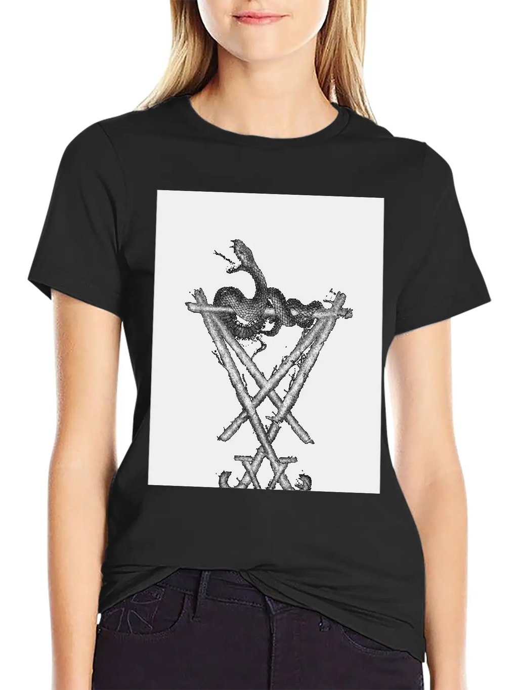Sigil Of Lucifer Classic Cotton Tee – Unisex Comfort For Any Season