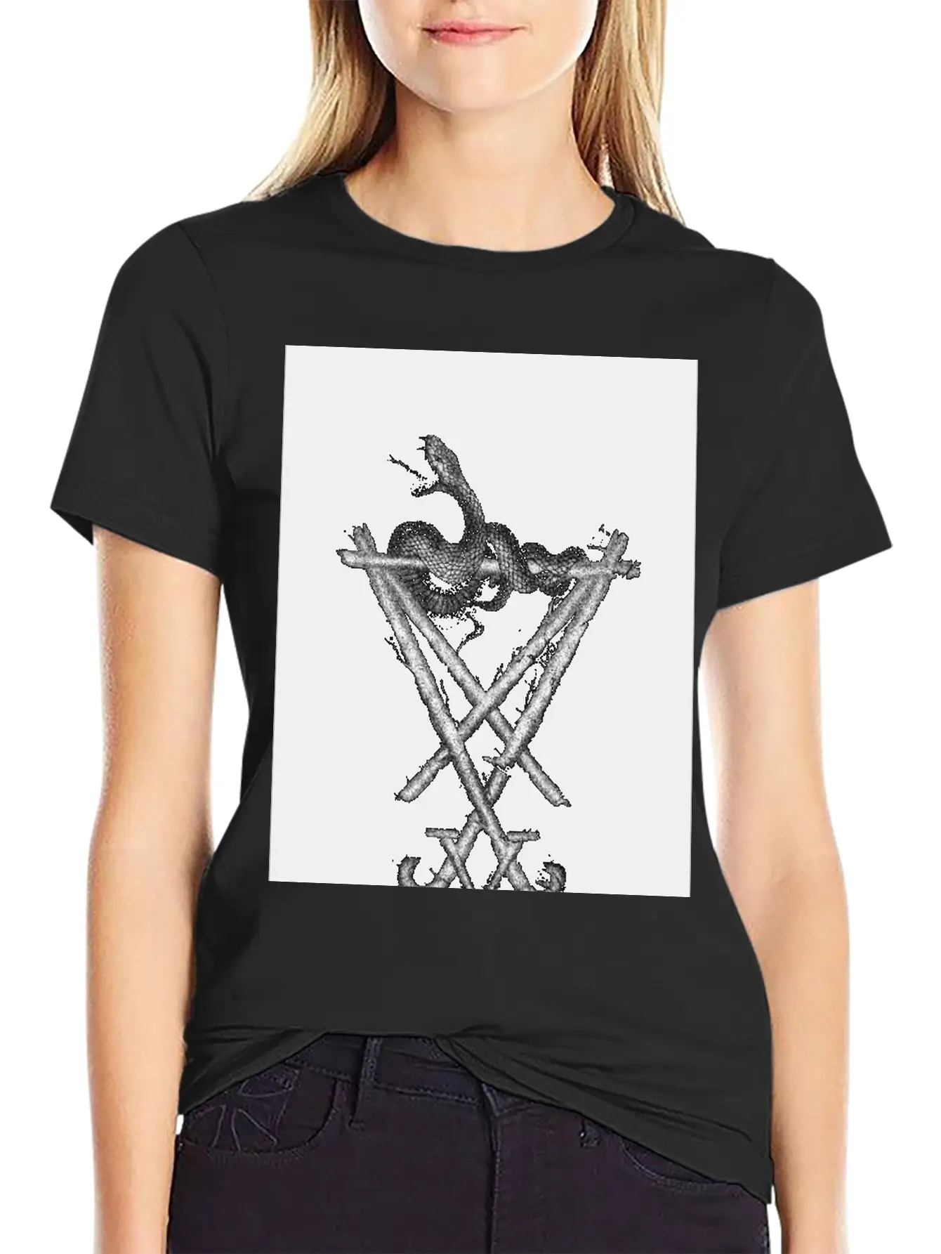Sigil Of Lucifer Classic Cotton Tee – Unisex Comfort For Any Season