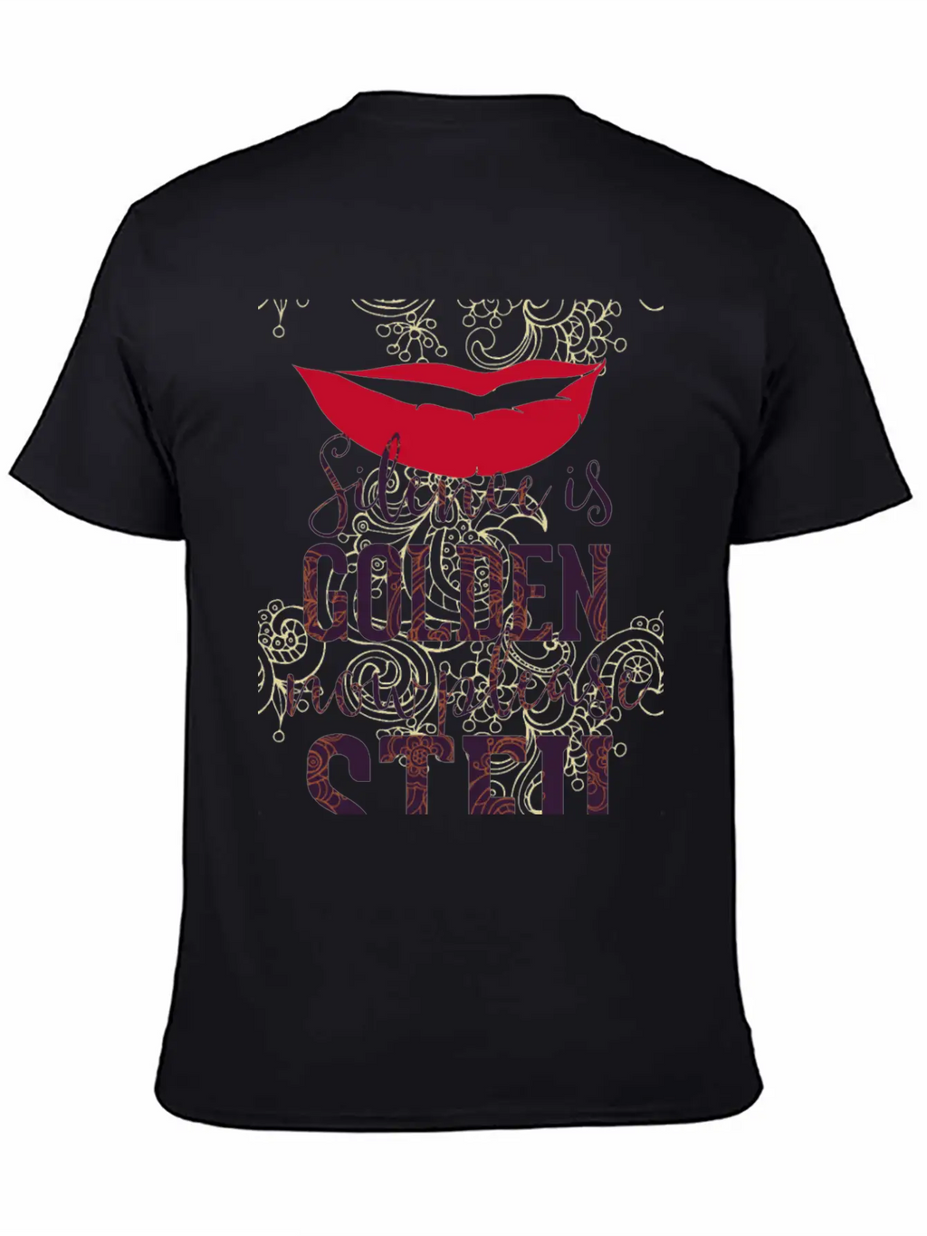 Silence Is Golden Now Please STFU Breathable Graphic T-Shirt – Perfect For Casual Days