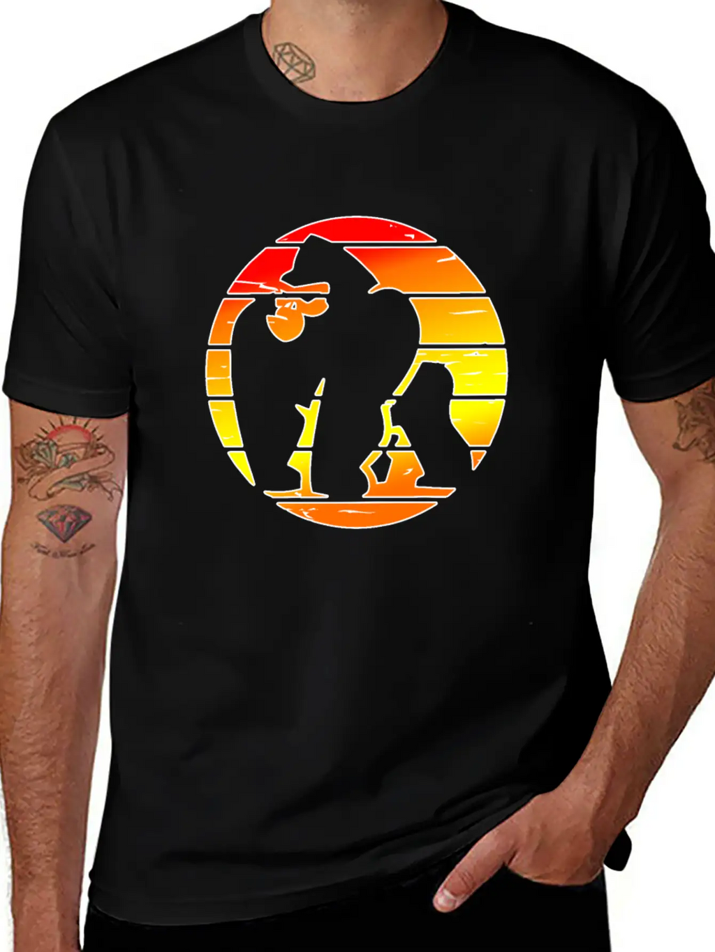 Silver Back Urban Citizen - Gorilla Breathable Soft Cotton T-Shirt – Timeless Casual Look