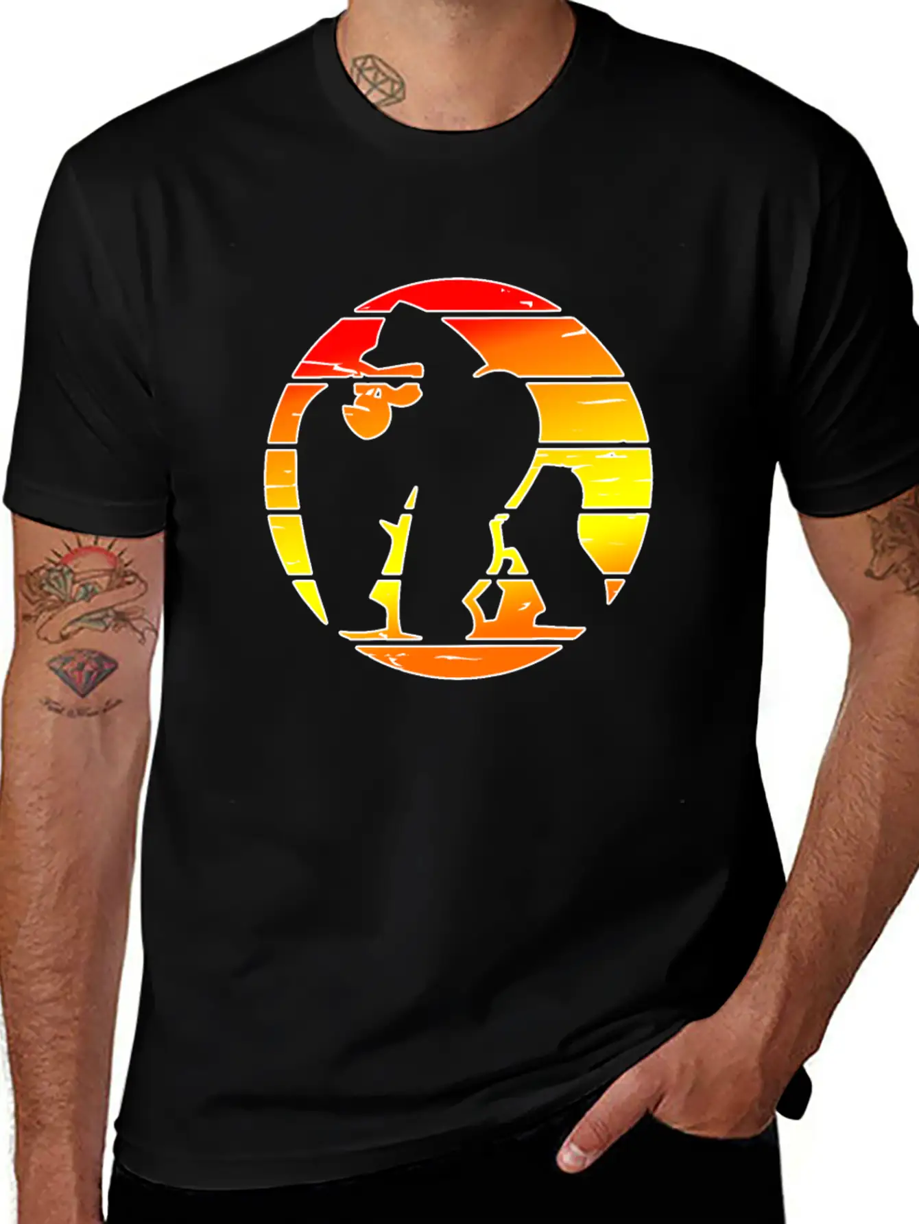 Silver Back Urban Citizen - Gorilla Breathable Soft Cotton T-Shirt – Timeless Casual Look