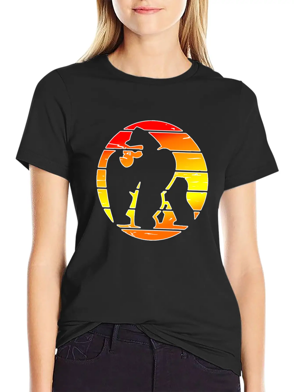 Silver Back Urban Citizen - Gorilla Breathable Soft Cotton T-Shirt – Timeless Casual Look
