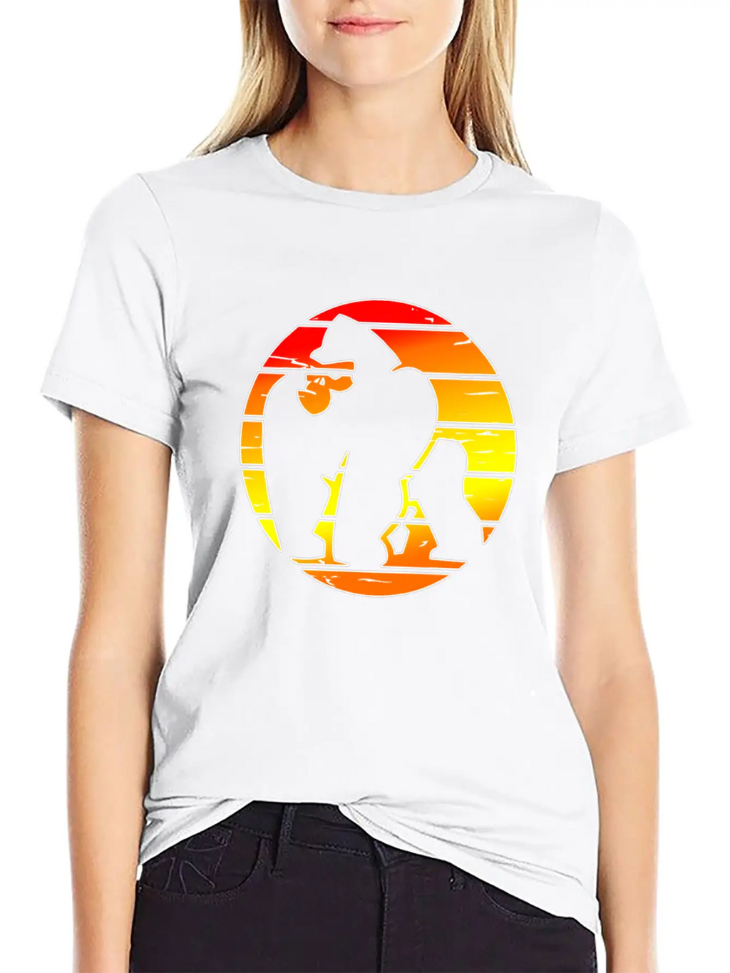 Silver Back Urban Citizen - Gorilla Breathable Soft Cotton T-Shirt – Timeless Casual Look