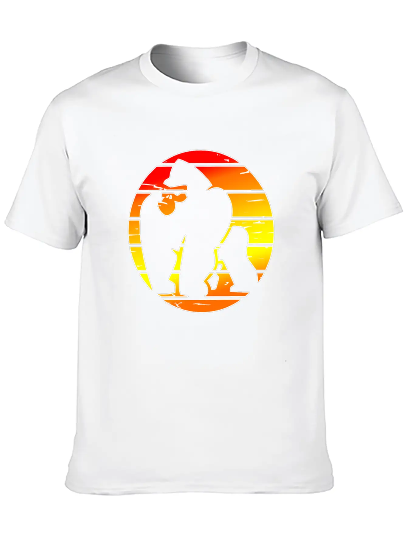 Silver Back Urban Citizen - Gorilla Breathable Soft Cotton T-Shirt – Timeless Casual Look