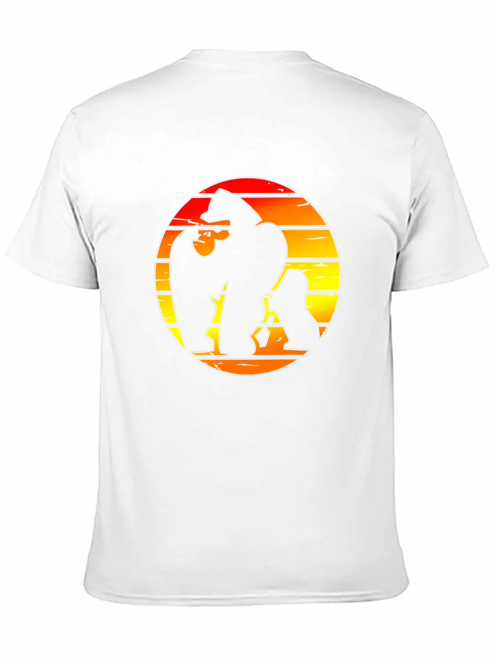 Silver Back Urban Citizen - Gorilla Breathable Soft Cotton T-Shirt – Timeless Casual Look