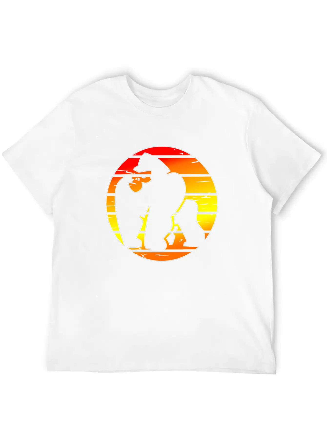 Silver Back Urban Citizen - Gorilla Breathable Soft Cotton T-Shirt – Timeless Casual Look