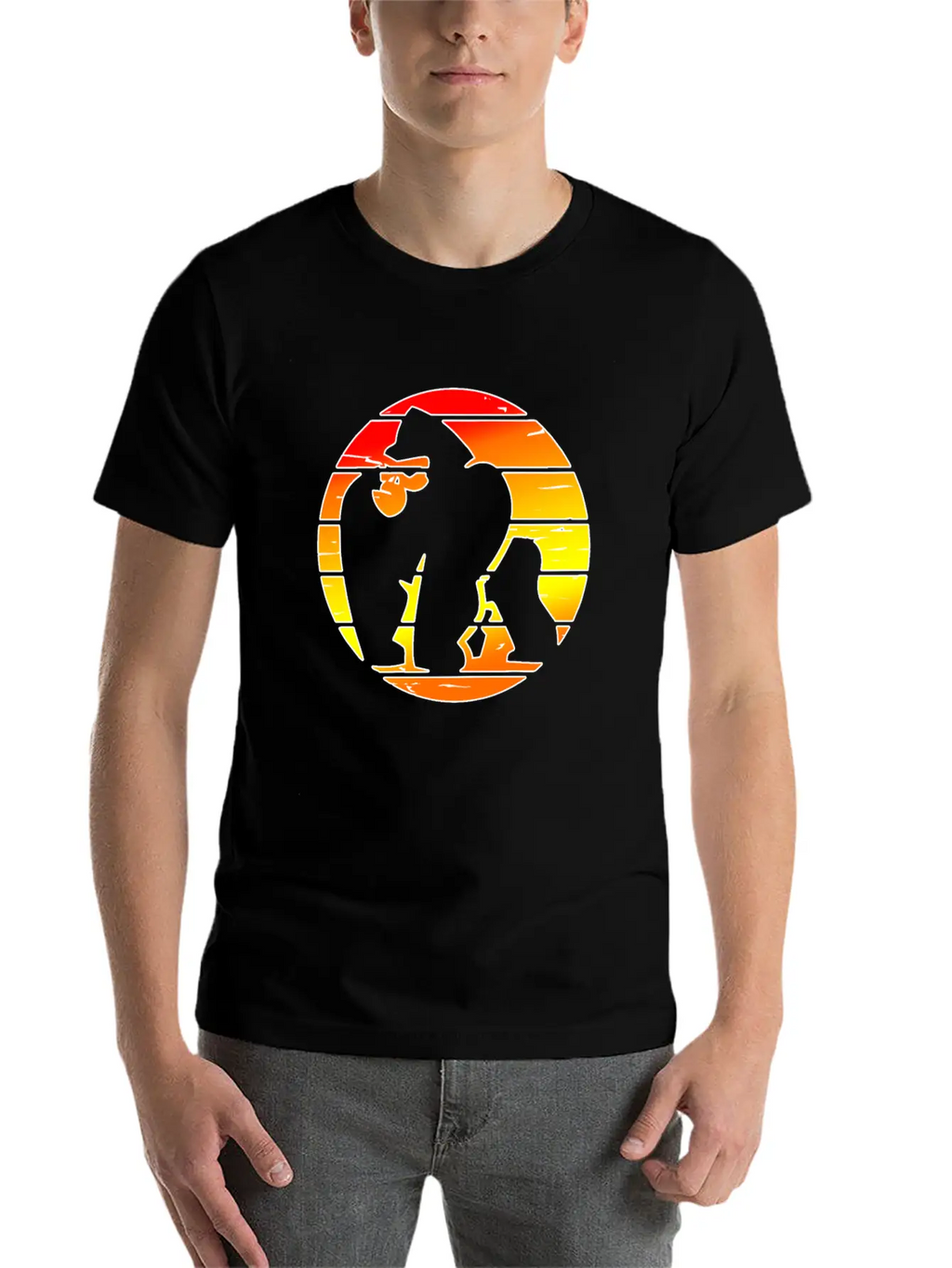 Silver Back Urban Citizen - Gorilla Breathable Soft Cotton T-Shirt – Timeless Casual Look
