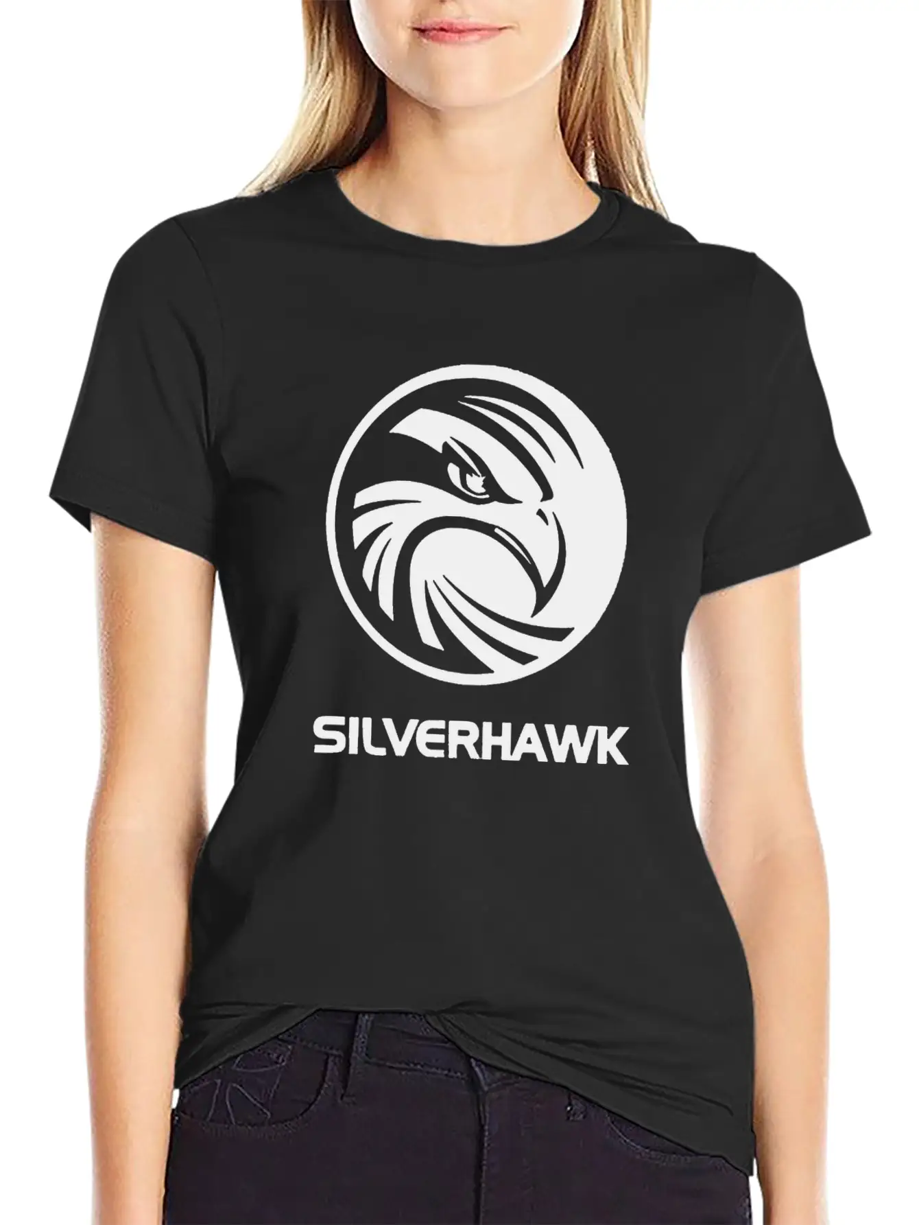 Silver Hawk Eagle Timeless Short Sleeve Tee – Comfy And Minimalist Design