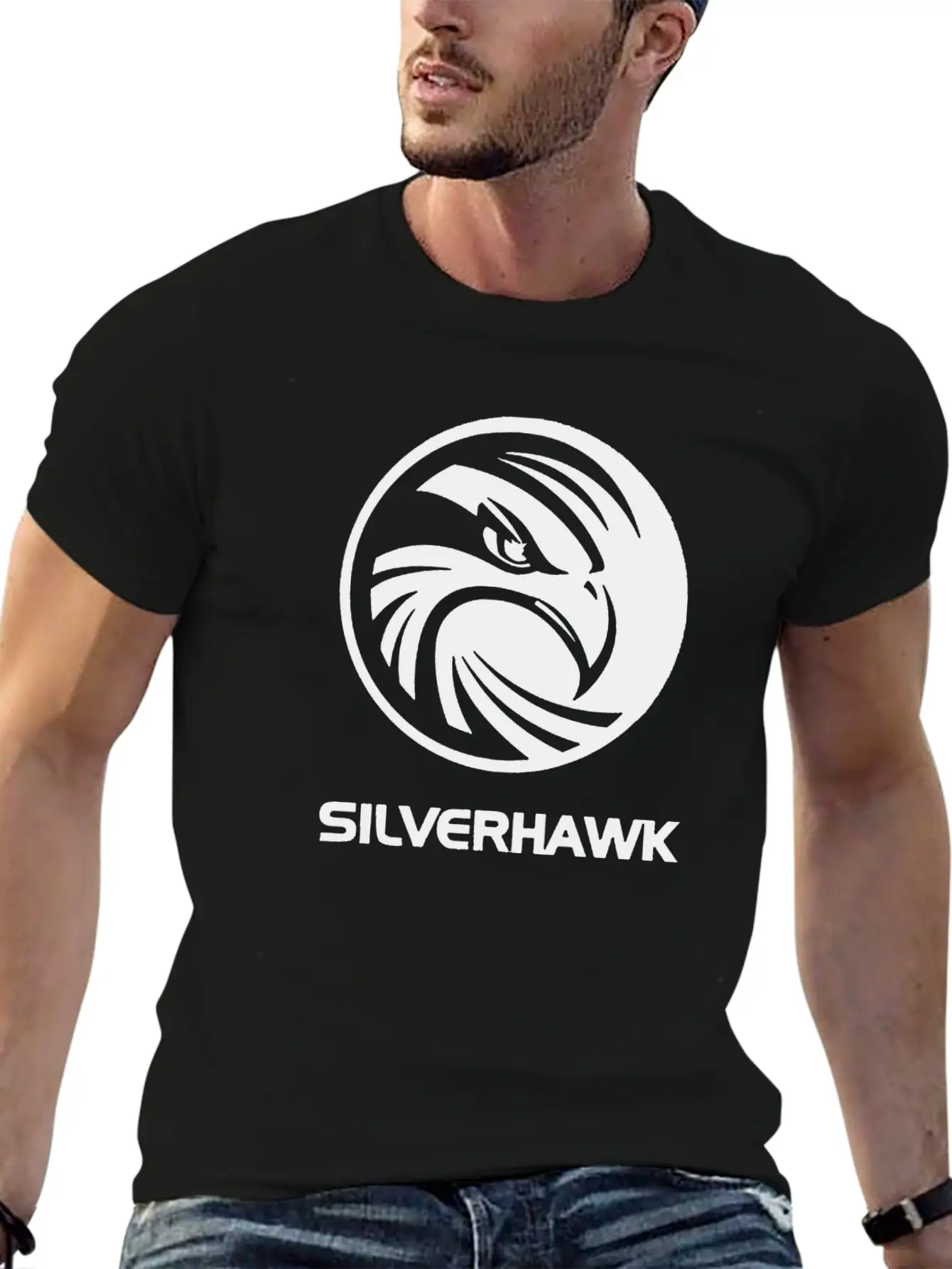 Silver Hawk Eagle Timeless Short Sleeve Tee – Comfy And Minimalist Design