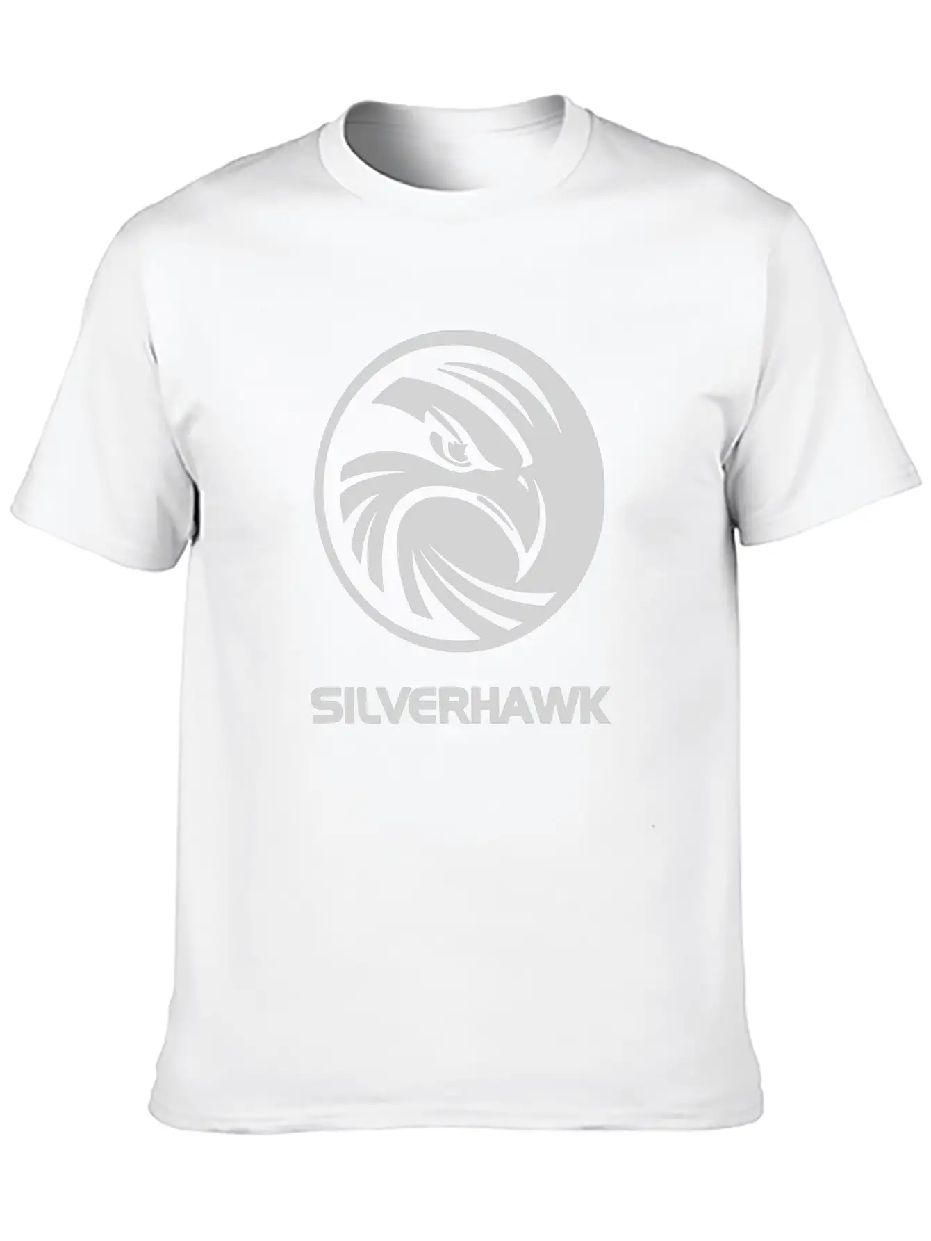Silver Hawk Eagle Timeless Short Sleeve Tee – Comfy And Minimalist Design