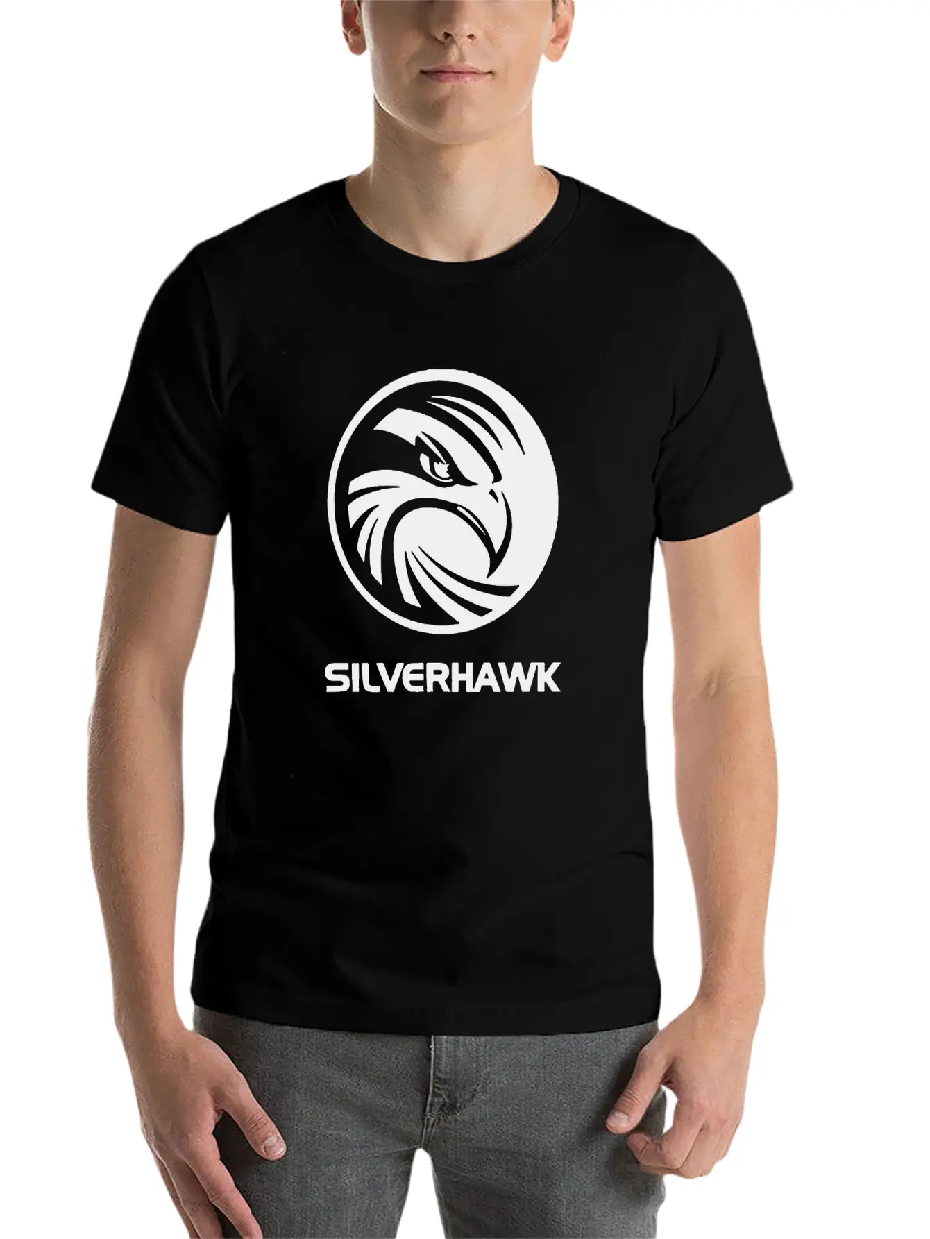 Silver Hawk Eagle Timeless Short Sleeve Tee – Comfy And Minimalist Design