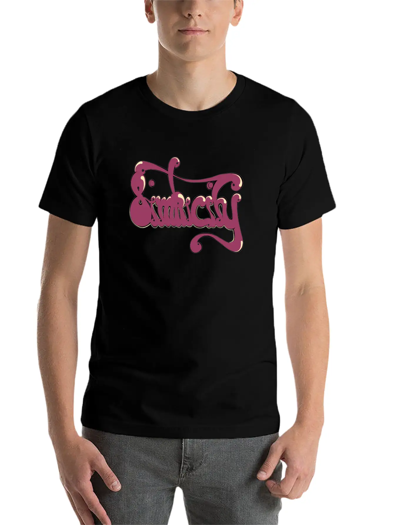 Simplicity Print Essential Cotton Tee For Daily Outfits – Unisex Style