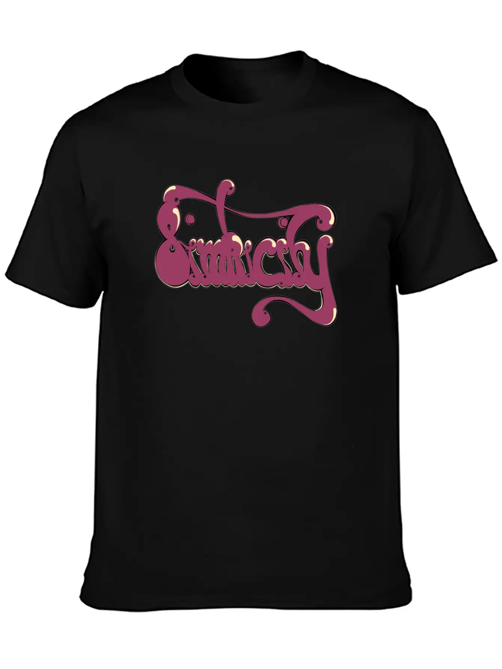 Simplicity Print Essential Cotton Tee For Daily Outfits – Unisex Style