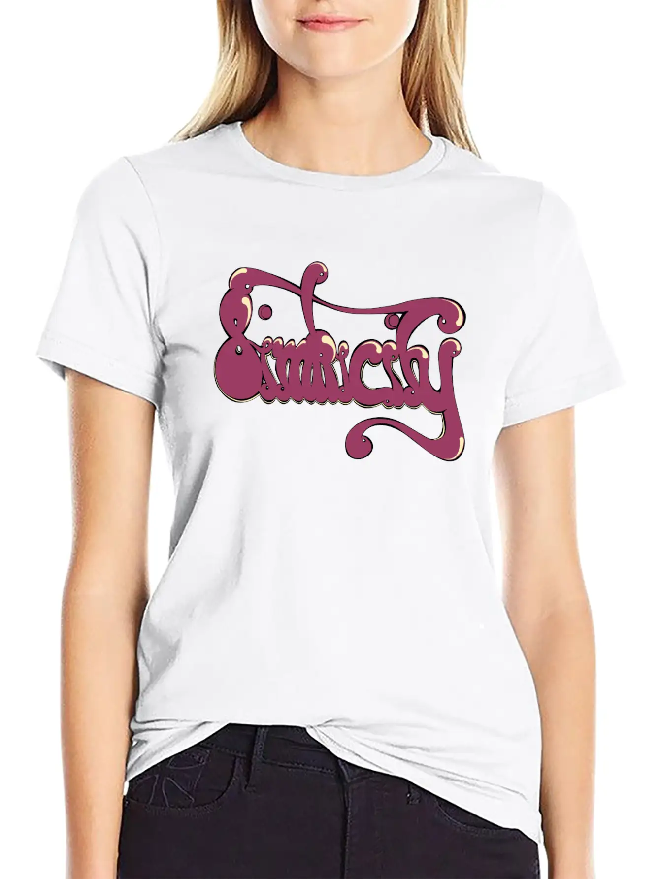 Simplicity Print Essential Cotton Tee For Daily Outfits – Unisex Style