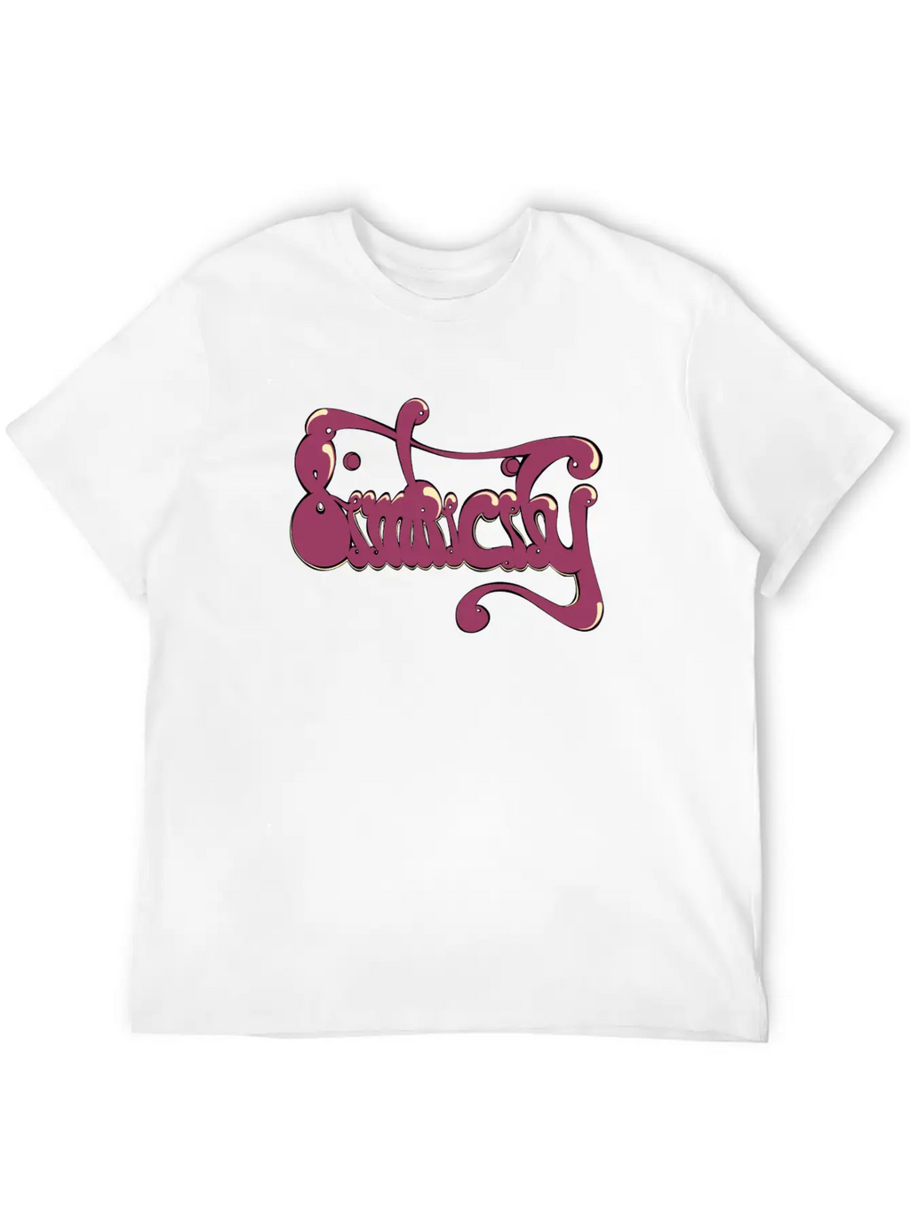 Simplicity Print Essential Cotton Tee For Daily Outfits – Unisex Style