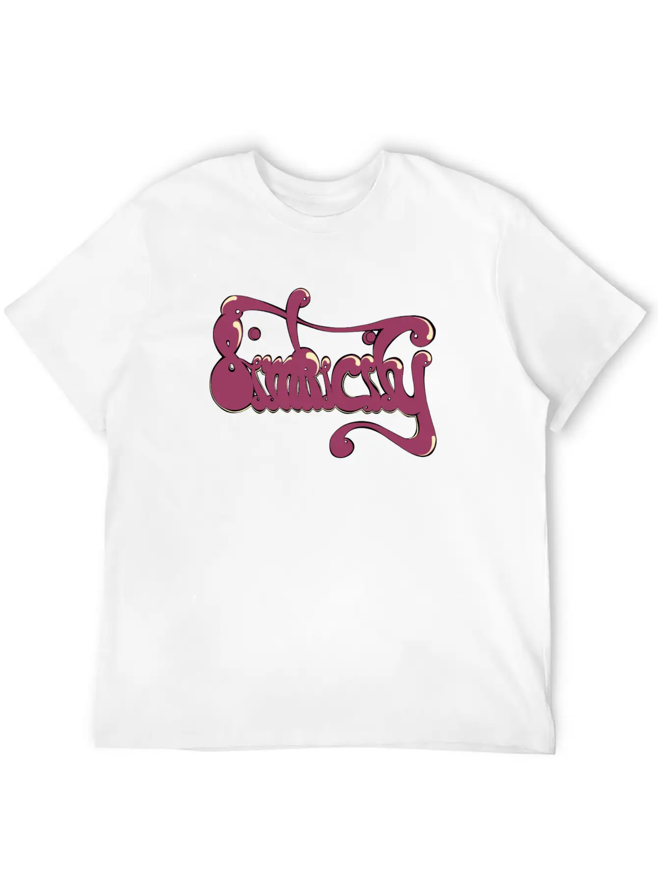 Simplicity Print Essential Cotton Tee For Daily Outfits – Unisex Style