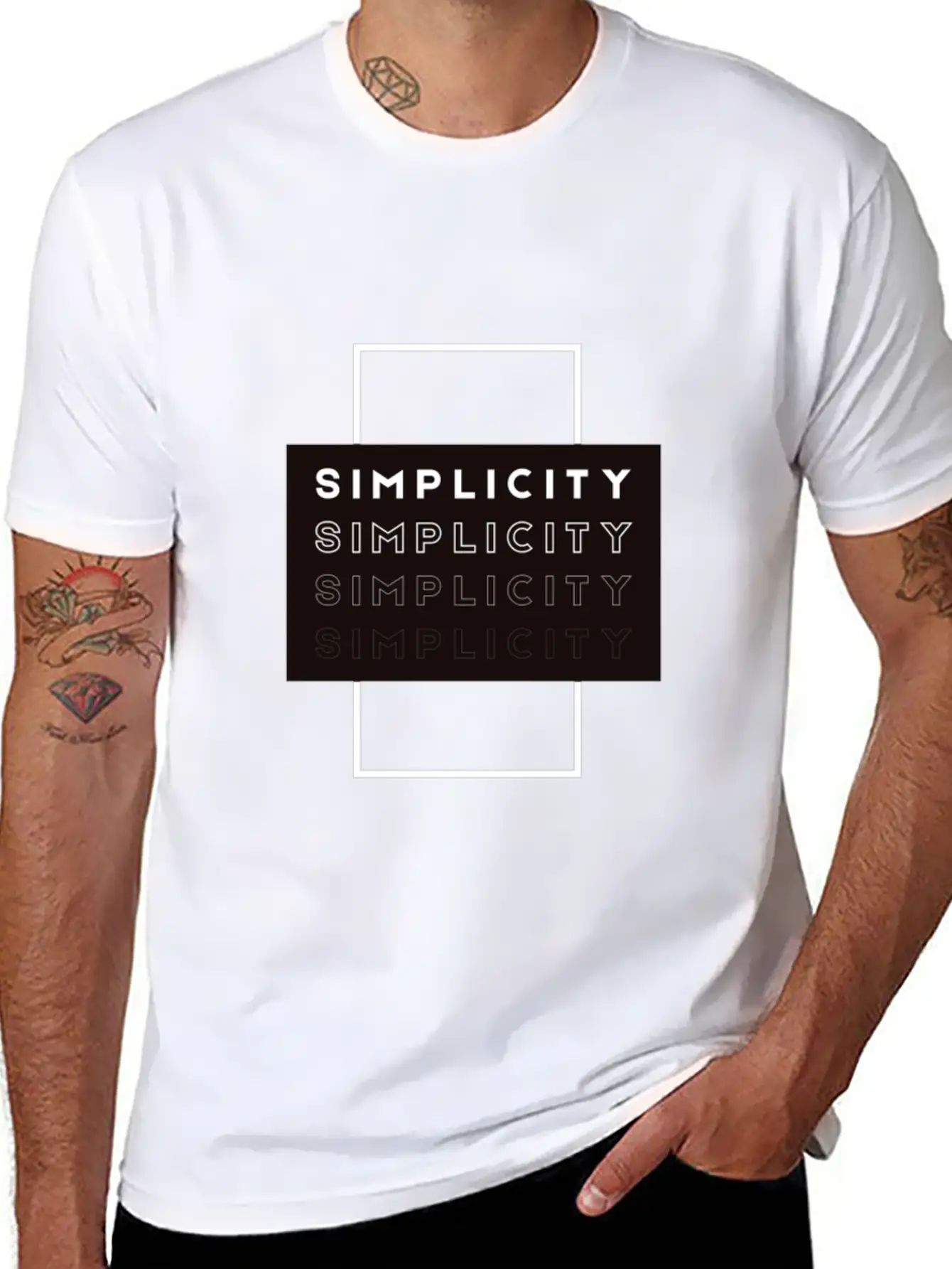 Simplicity Relaxed Everyday Tee – Lightweight And Durable Cotton