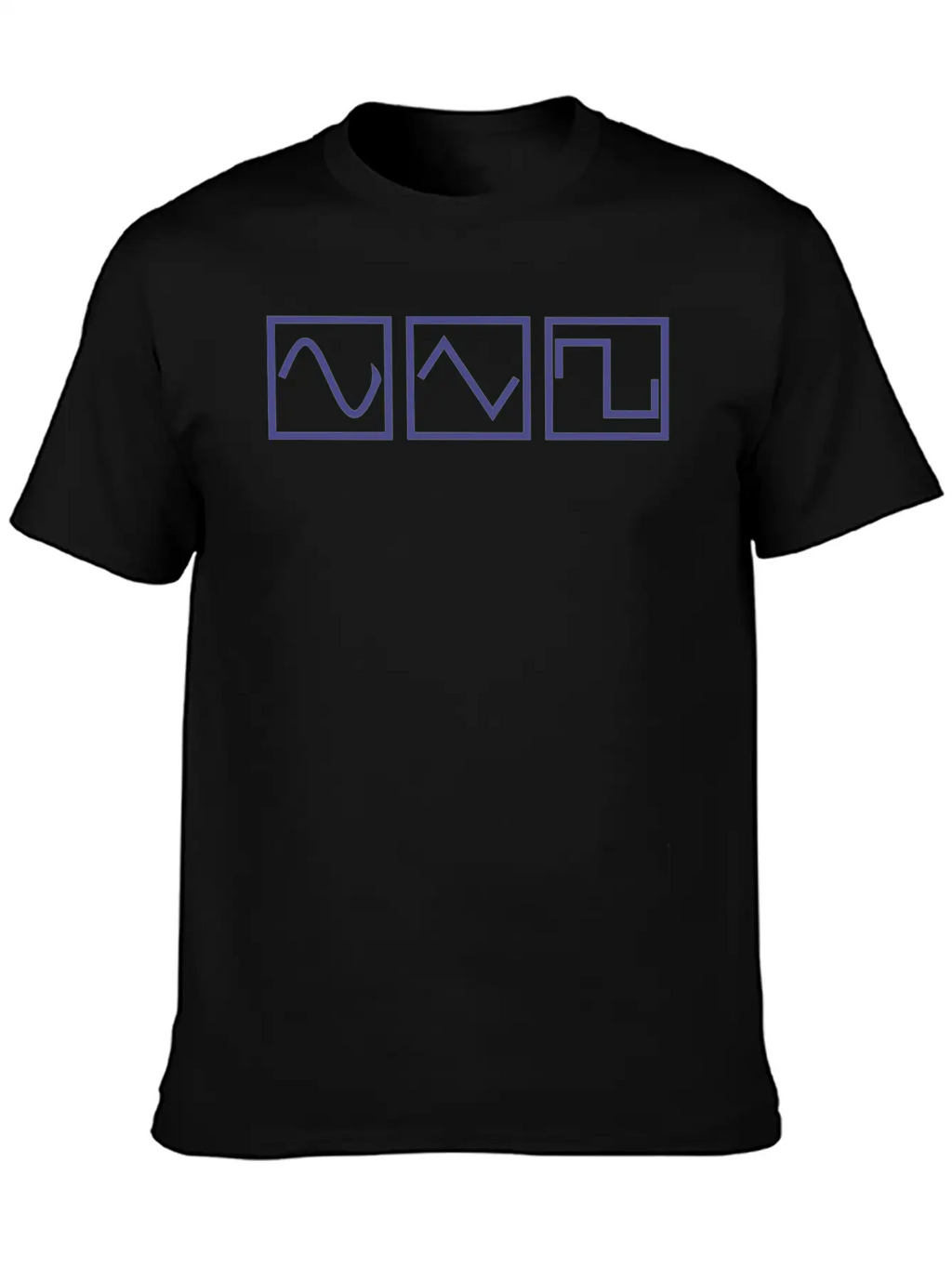 Sine Square Tri Basic Graphic T-Shirt – Daily Comfort In Soft Cotton