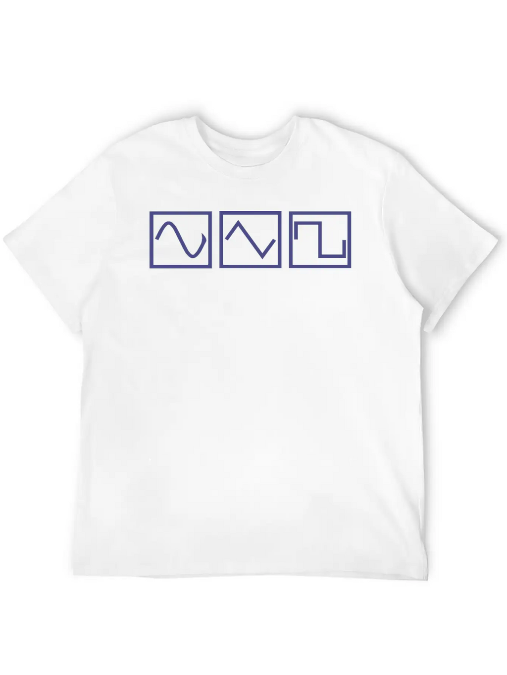 Sine Square Tri Basic Graphic T-Shirt – Daily Comfort In Soft Cotton