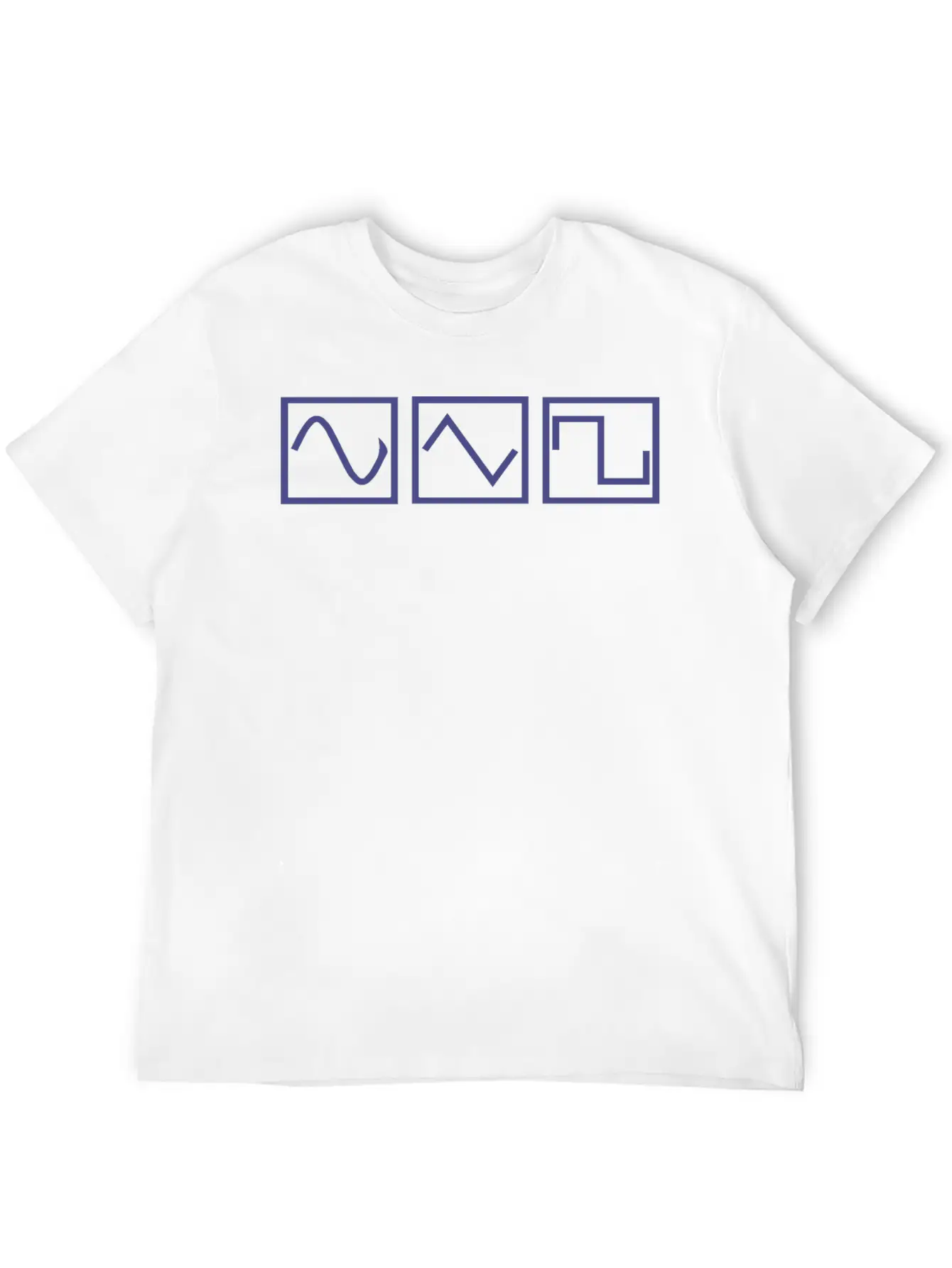 Sine Square Tri Basic Graphic T-Shirt – Daily Comfort In Soft Cotton