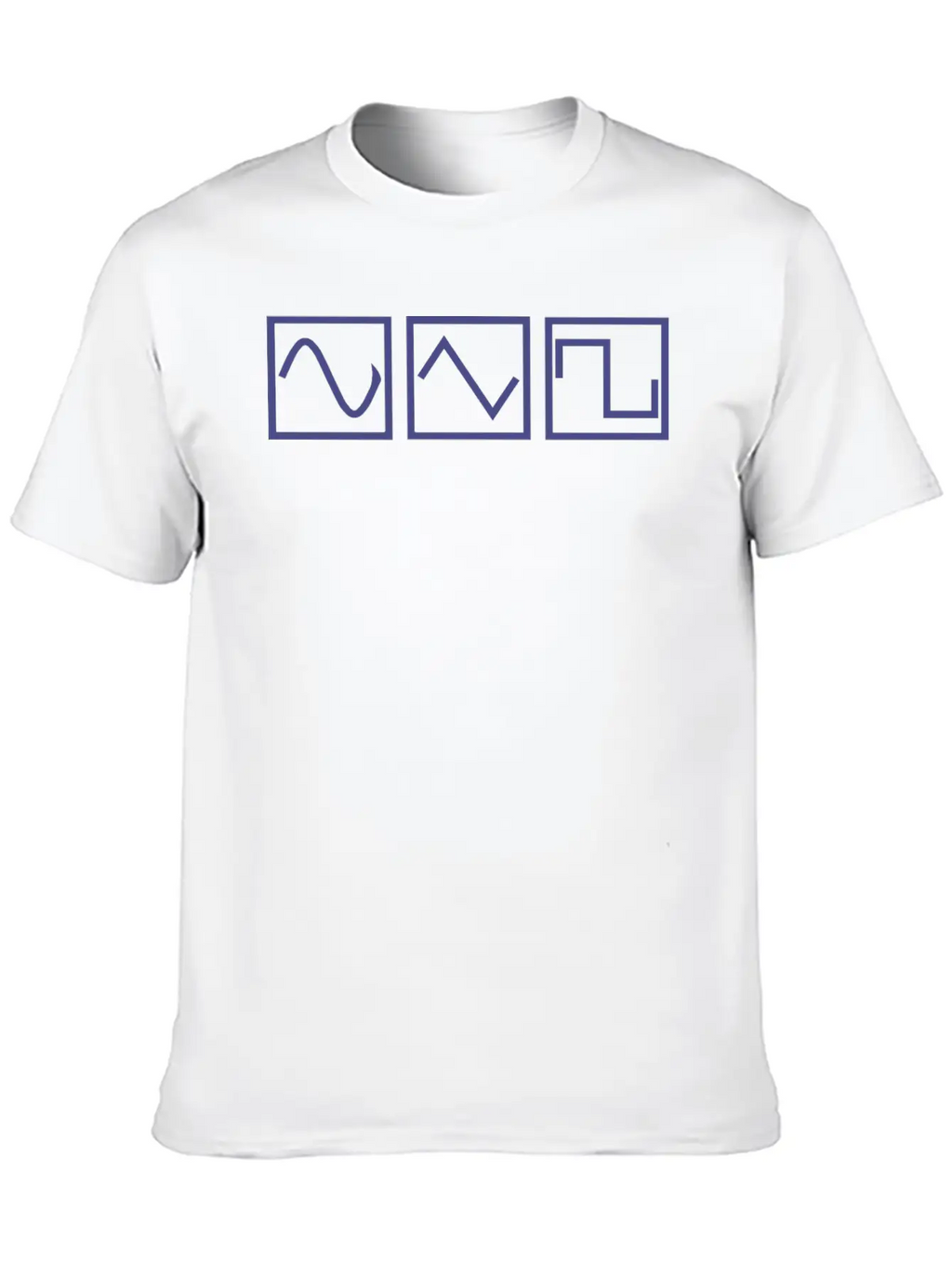 Sine Square Tri Basic Graphic T-Shirt – Daily Comfort In Soft Cotton