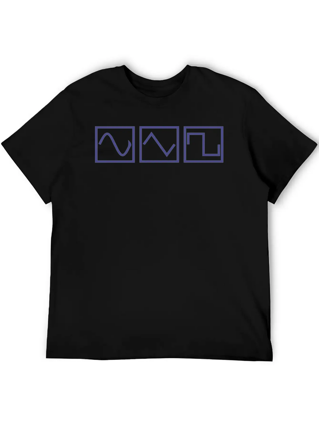 Sine Square Tri Basic Graphic T-Shirt – Daily Comfort In Soft Cotton