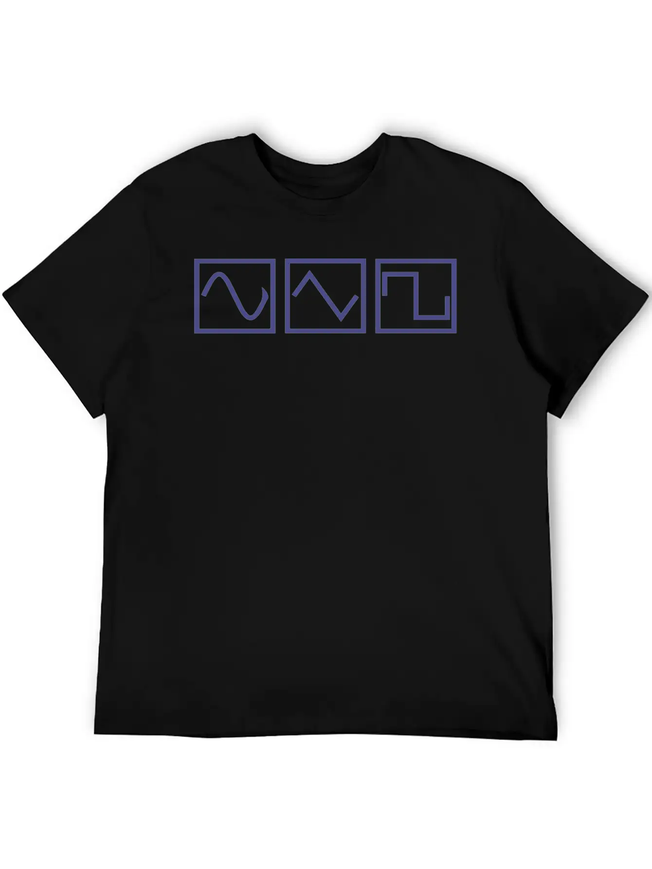 Sine Square Tri Basic Graphic T-Shirt – Daily Comfort In Soft Cotton