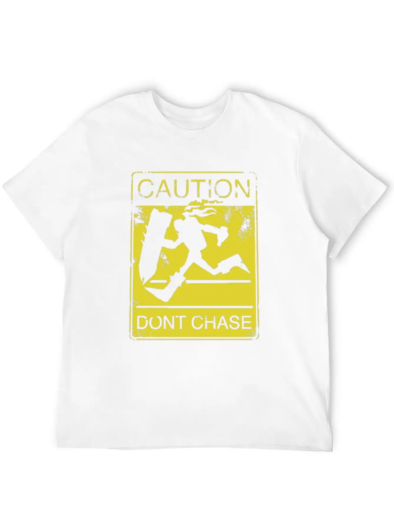 Singed - Caution Don't Chase T-shirt For LOL Ga Timeless Short Sleeve Tee – Comfy And Minimalist Design