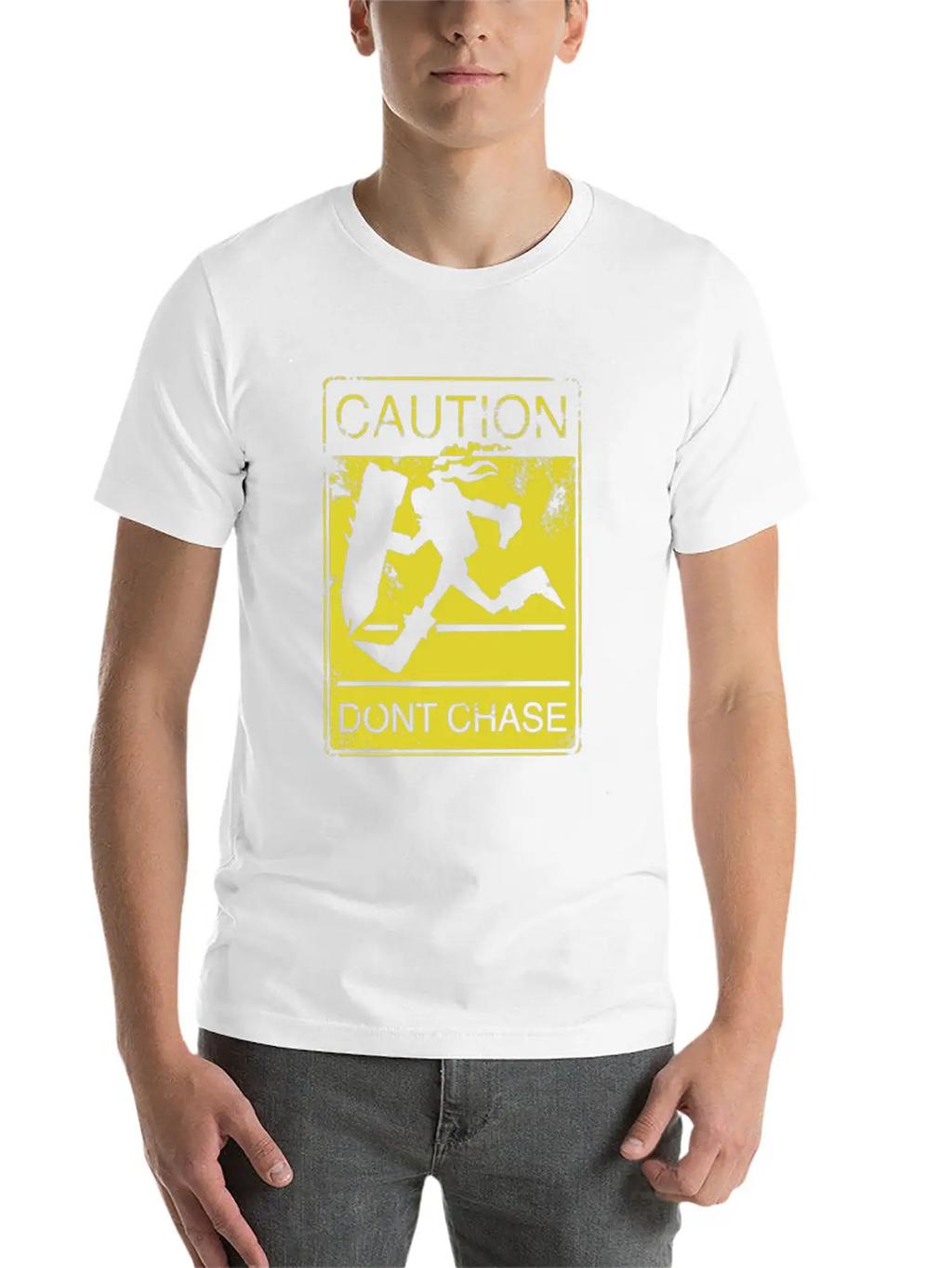 Singed - Caution Don't Chase T-shirt For LOL Ga Timeless Short Sleeve Tee – Comfy And Minimalist Design