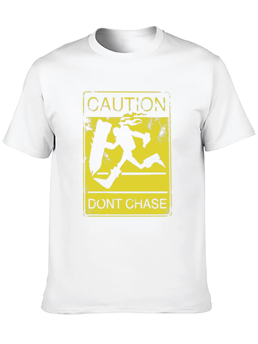 Singed - Caution Don't Chase T-shirt For LOL Ga Timeless Short Sleeve Tee – Comfy And Minimalist Design