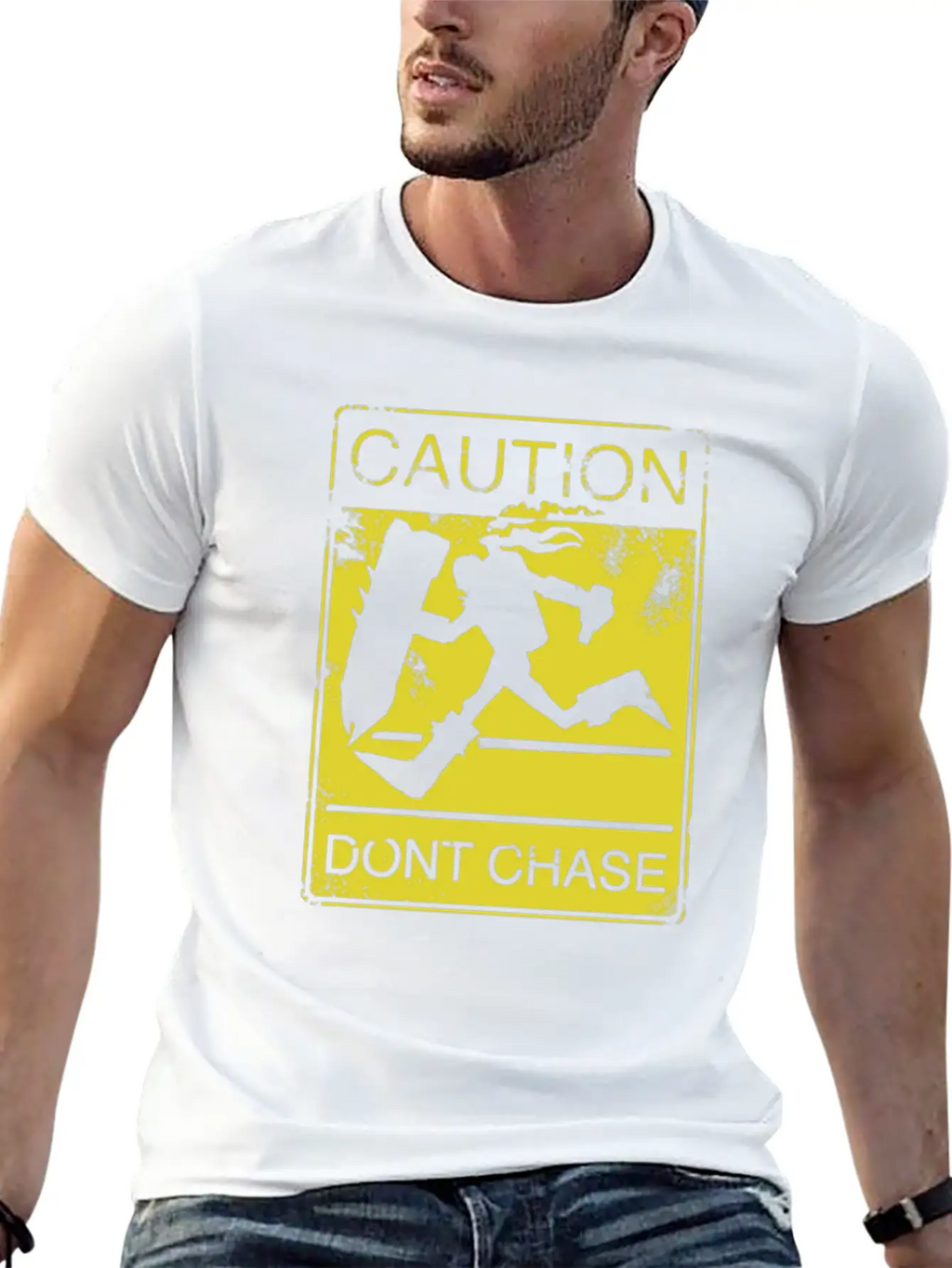 Singed - Caution Don't Chase T-shirt For LOL Ga Timeless Short Sleeve Tee – Comfy And Minimalist Design
