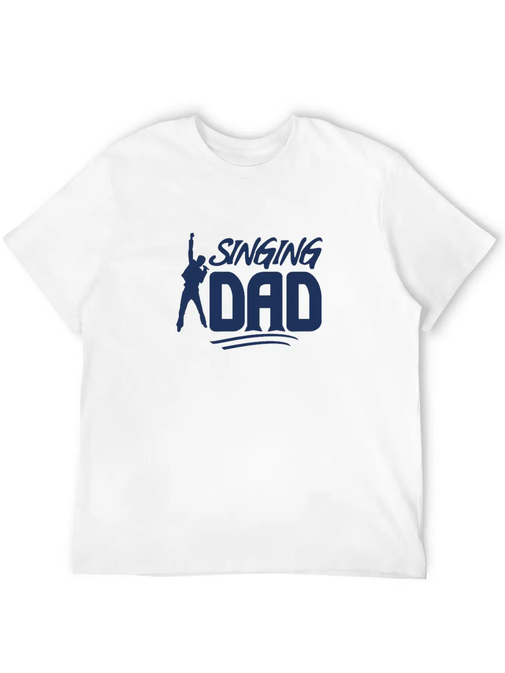 Singer Dad Classic Cotton Tee – Unisex Comfort For Any Season