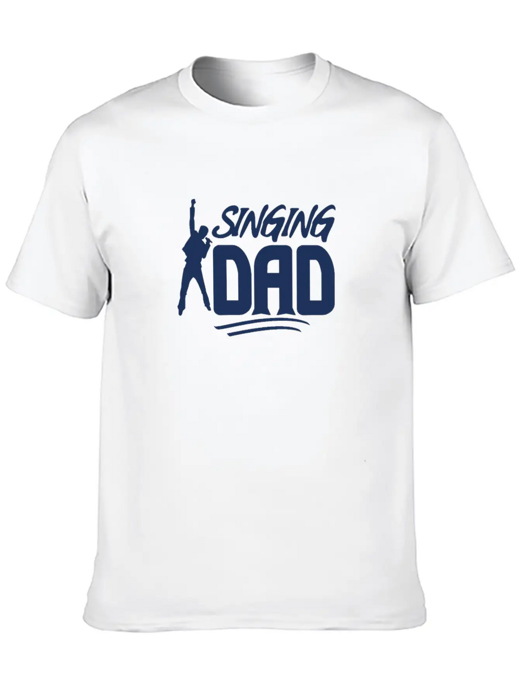 Singer Dad Classic Cotton Tee – Unisex Comfort For Any Season