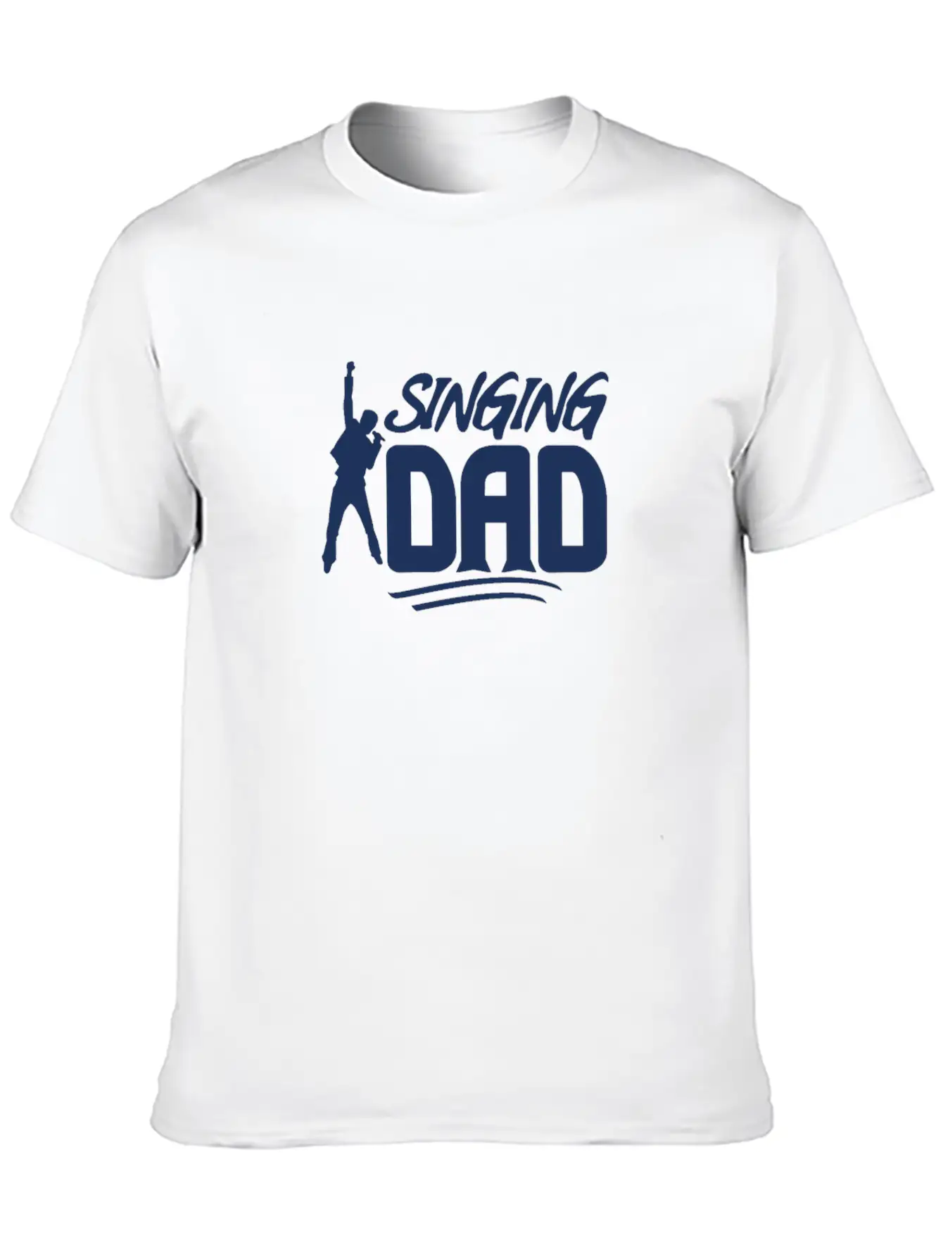 Singer Dad Classic Cotton Tee – Unisex Comfort For Any Season