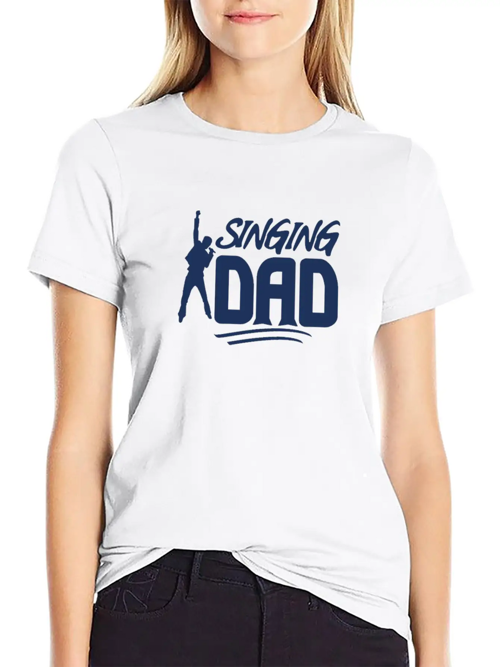 Singer Dad Classic Cotton Tee – Unisex Comfort For Any Season