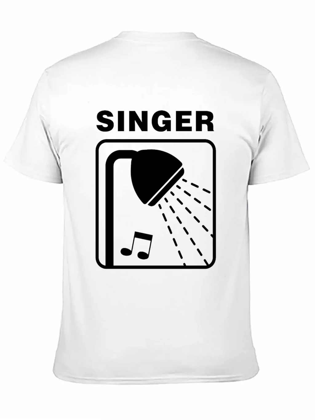Singer Singing In The Shower - Tone Deaf Unisex Casual T-Shirt – Clean Design For Daily Comfort