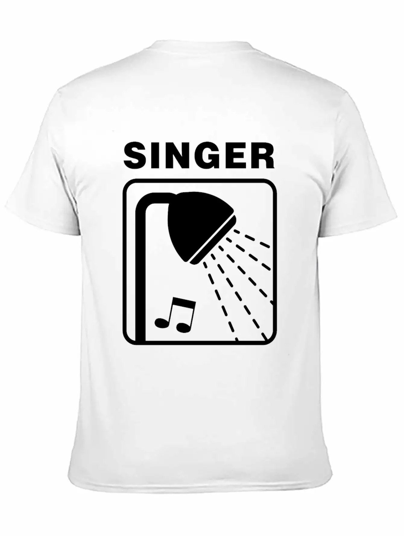 Singer Singing In The Shower - Tone Deaf Unisex Casual T-Shirt – Clean Design For Daily Comfort