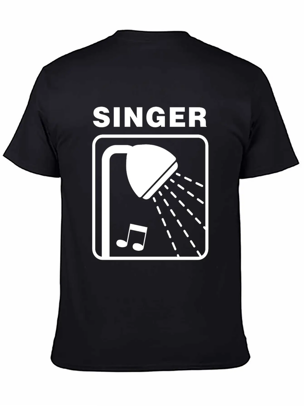 Singer Singing In The Shower - Tone Deaf Unisex Casual T-Shirt – Clean Design For Daily Comfort