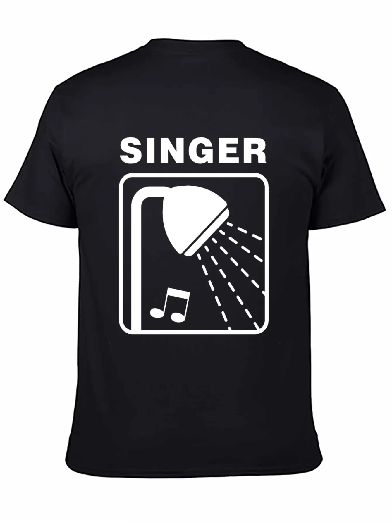 Singer Singing In The Shower - Tone Deaf Unisex Casual T-Shirt – Clean Design For Daily Comfort