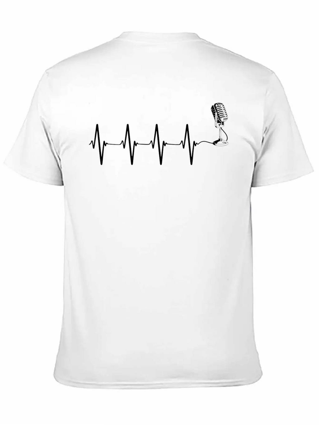 Singing Singer Podcaster Choir Radio Microphone He Basic Graphic T-Shirt – Daily Comfort In Soft Cotton