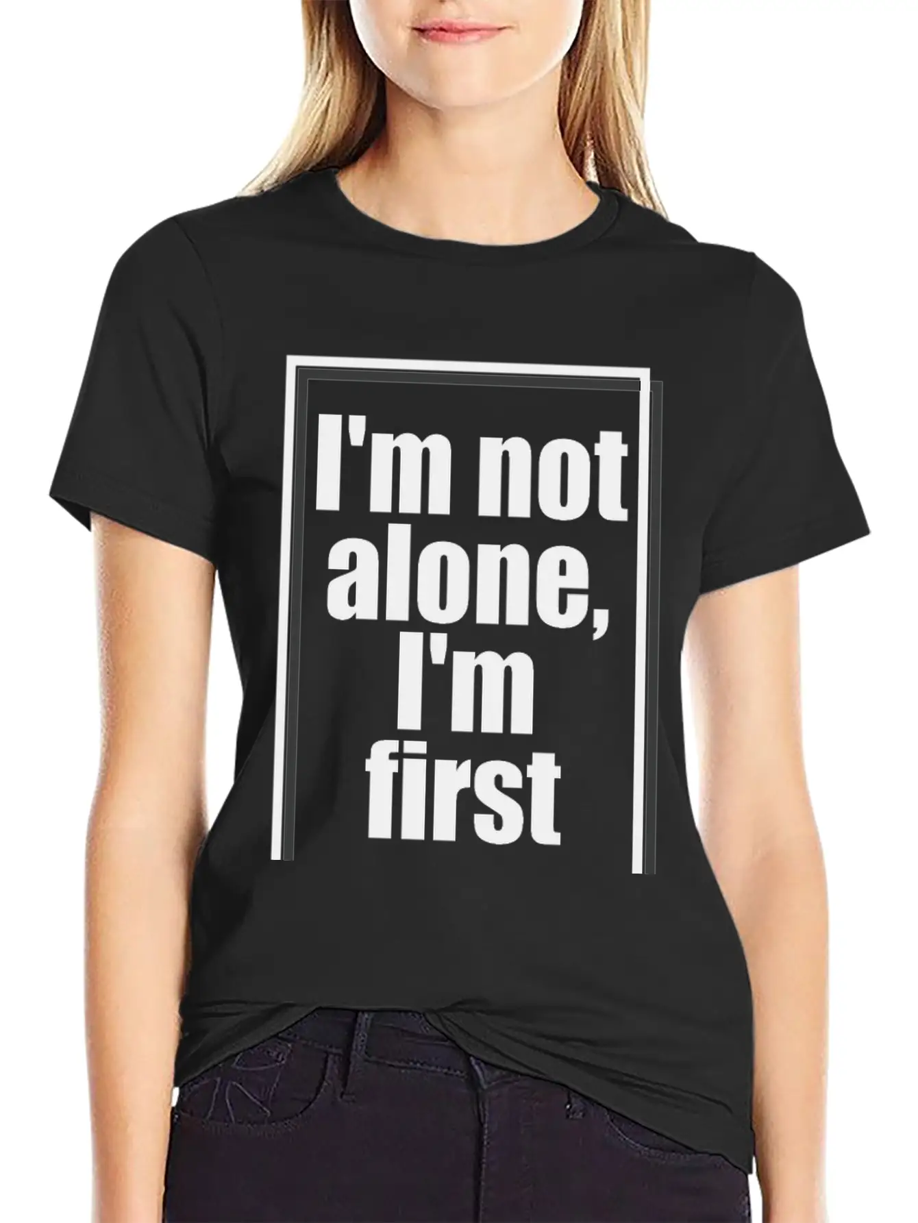 Single But Not Alone Gift Idea Timeless Short Sleeve Tee – Comfy And Minimalist Design
