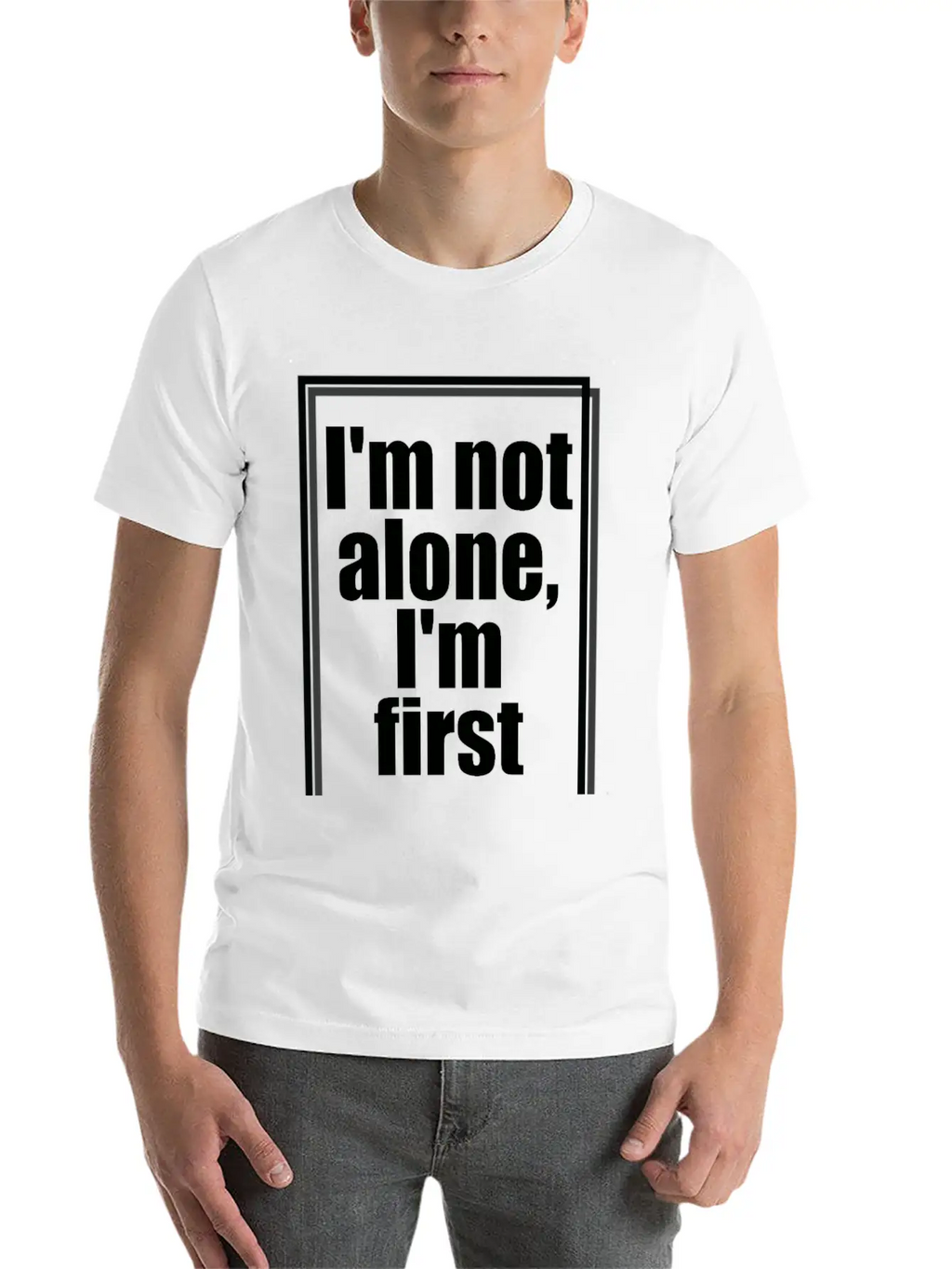 Single But Not Alone Gift Idea Timeless Short Sleeve Tee – Comfy And Minimalist Design