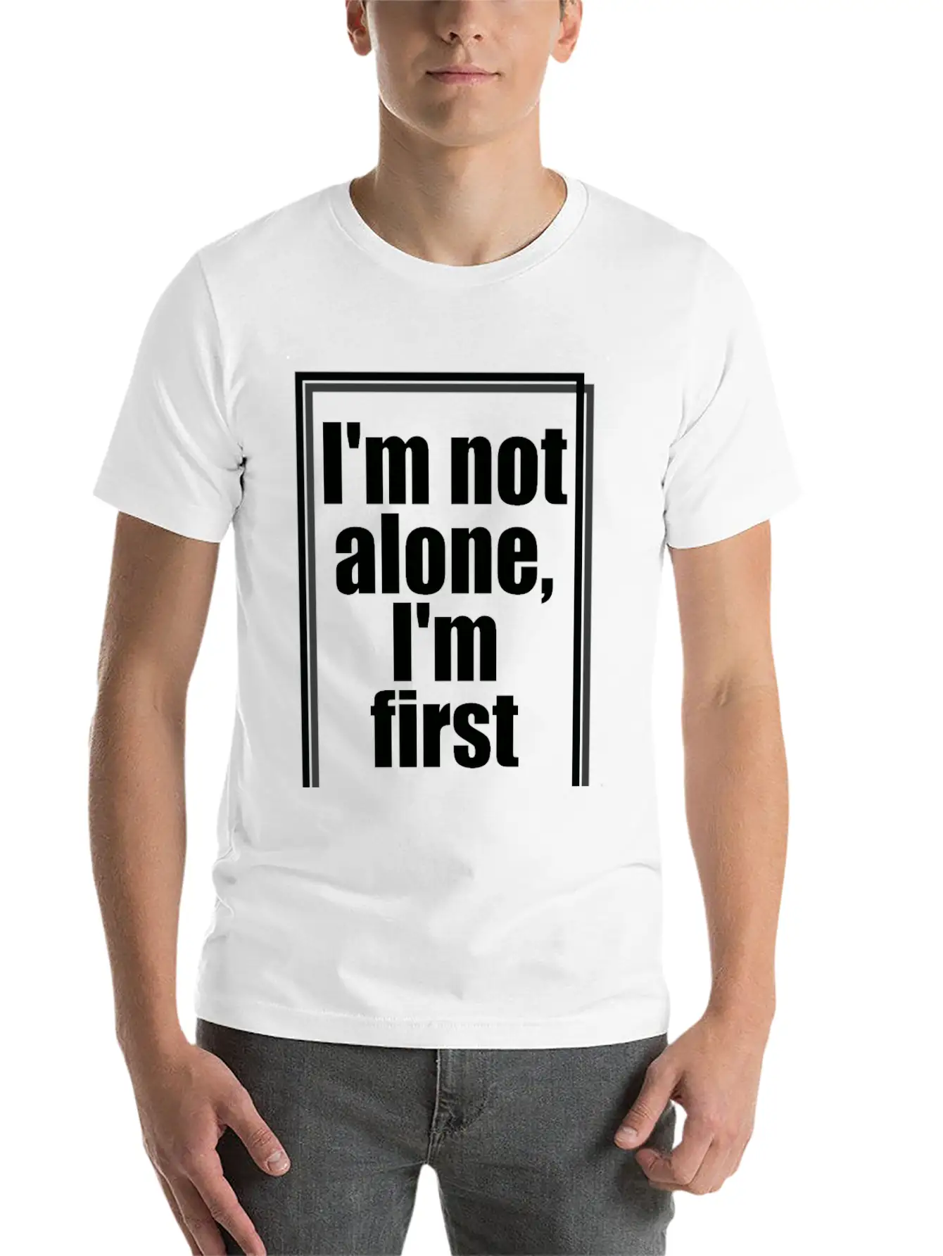 Single But Not Alone Gift Idea Timeless Short Sleeve Tee – Comfy And Minimalist Design