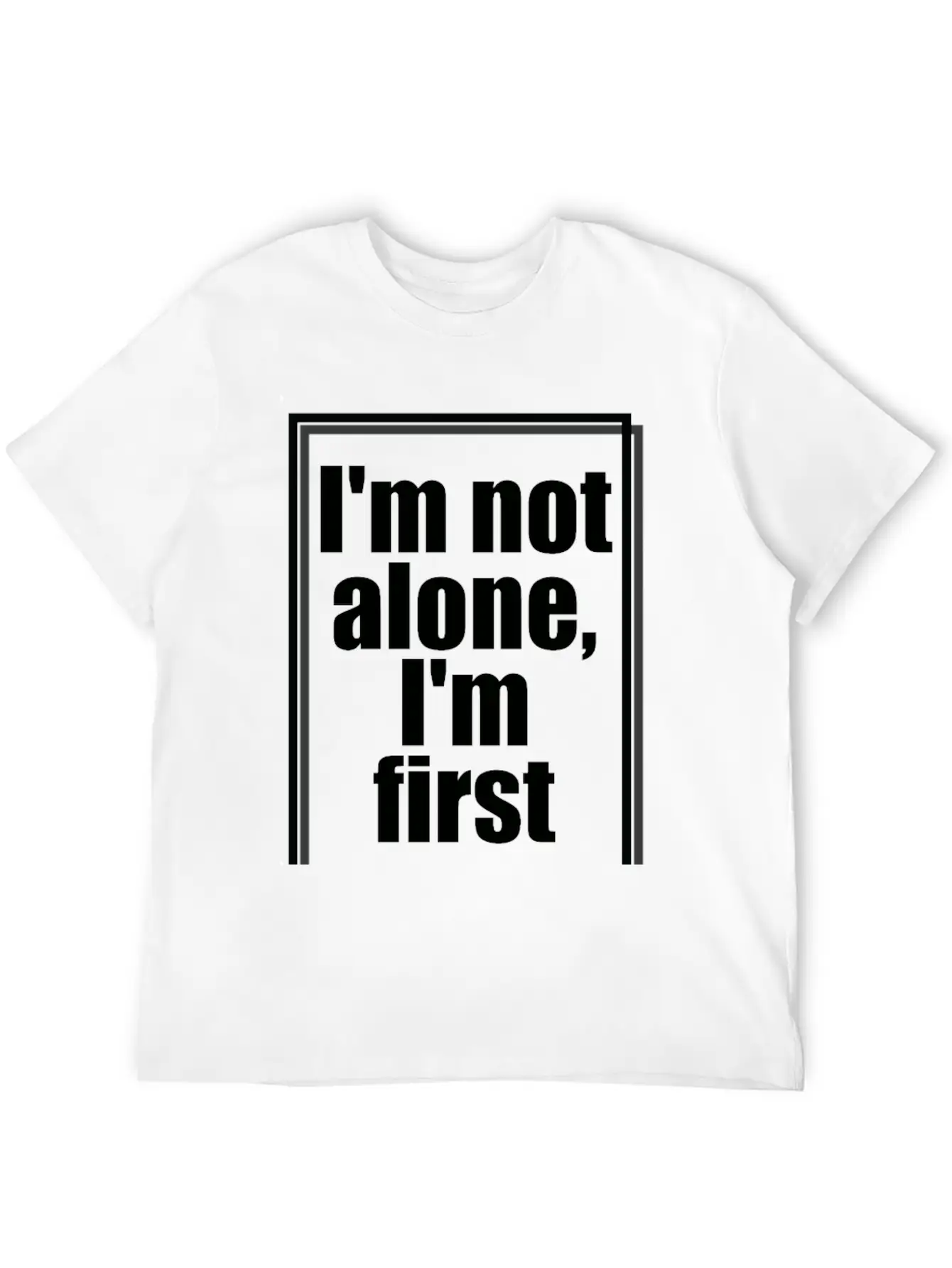 Single But Not Alone Gift Idea Timeless Short Sleeve Tee – Comfy And Minimalist Design
