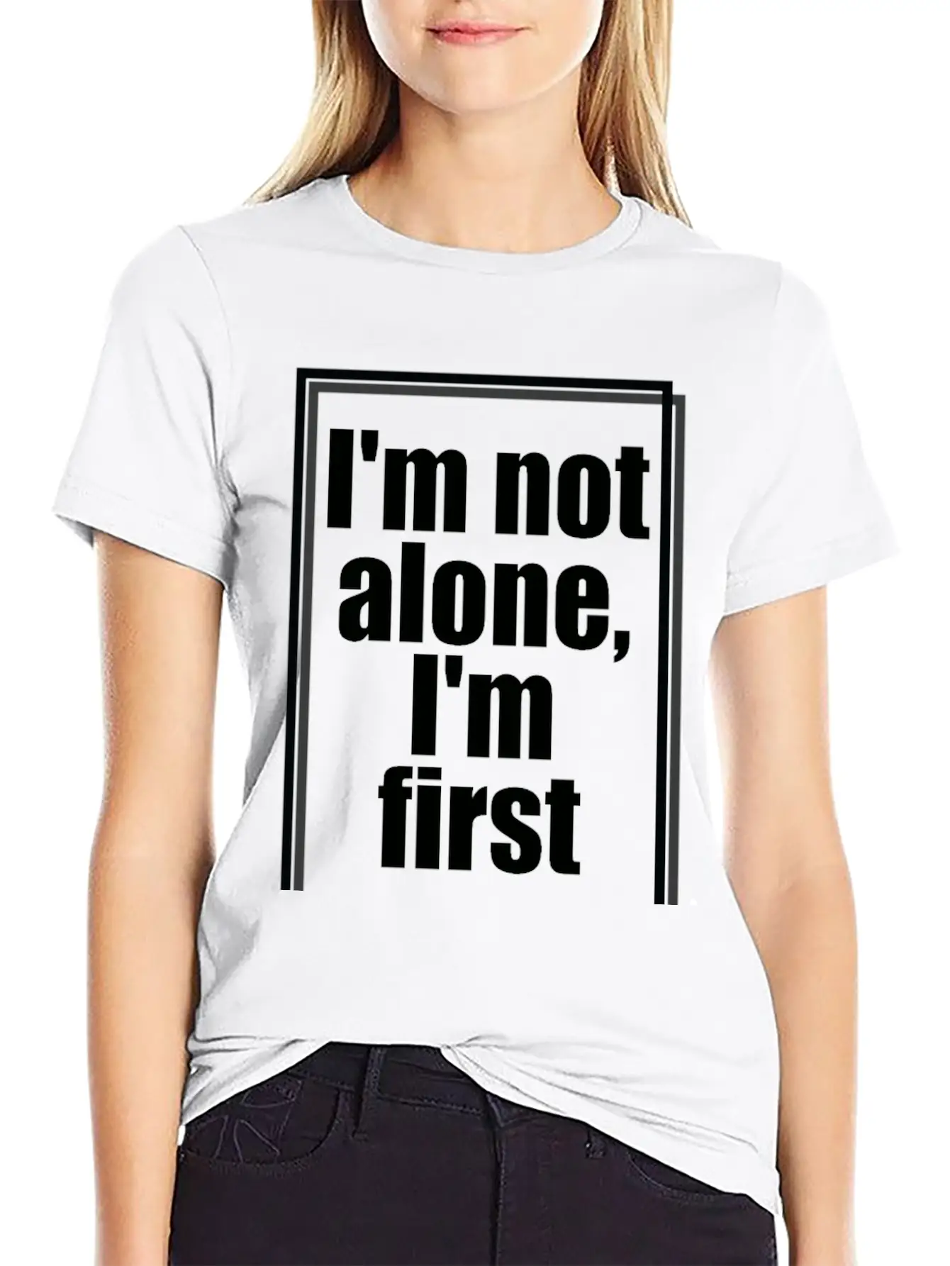 Single But Not Alone Gift Idea Timeless Short Sleeve Tee – Comfy And Minimalist Design