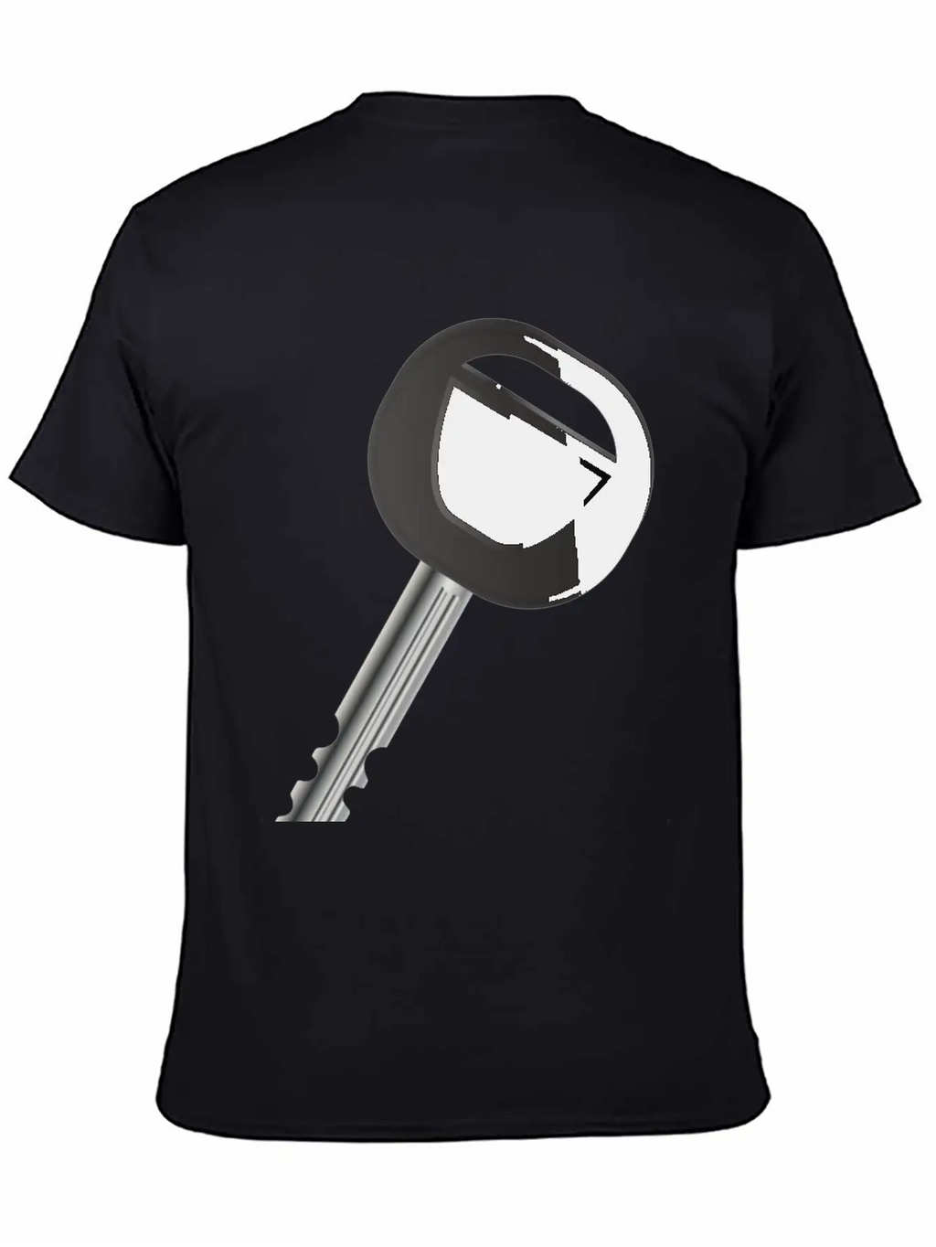 Single Car Key For Automobile Fans Timeless Short Sleeve Tee – Comfy And Minimalist Design